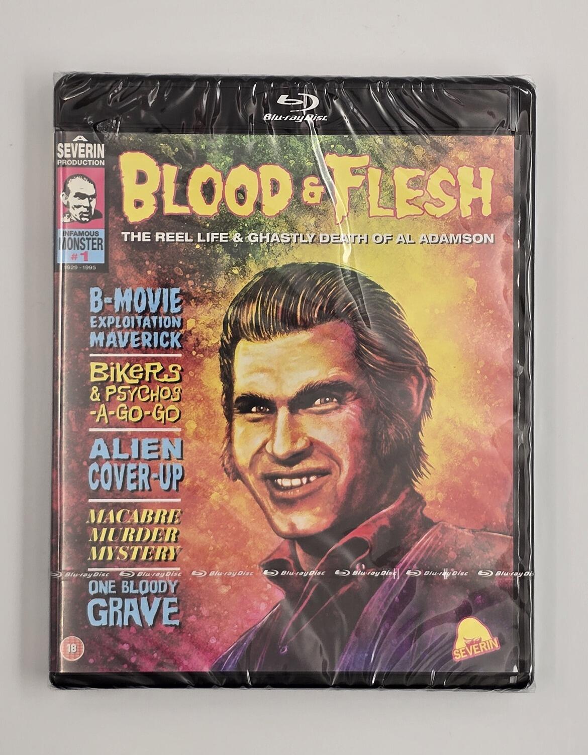 Blood & Flesh: The Reel Life & Ghastly Death of Al Adamson - Blu-Ray - Region Free - [New] - Severin - Item Image 1