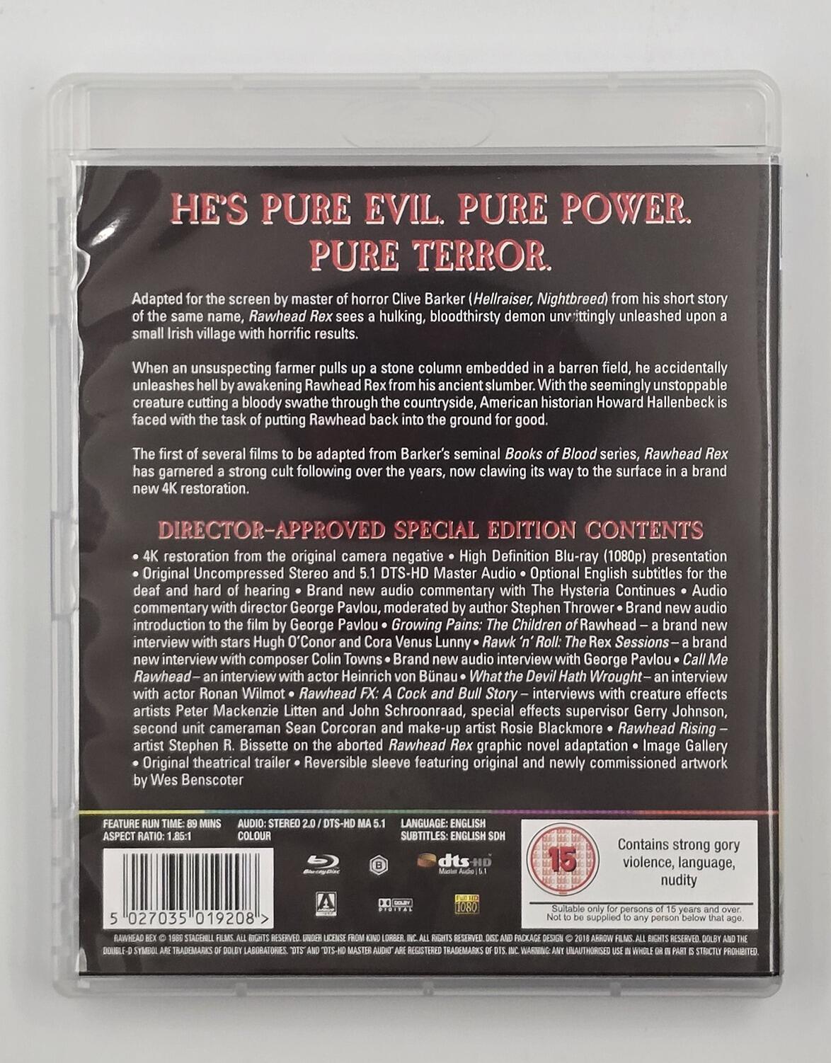 Rawhead Rex - Blu-Ray - Region B - [Pre-owned] - Arrow Video - Item Image 2