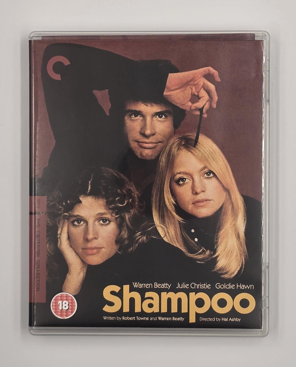 Shampoo - Blu-Ray - Region B - [Pre-owned] - Criterion - Hal Ashby - Warren Beatty - Julie Christie - Goldie Hawn - Lee Grant - Case Front