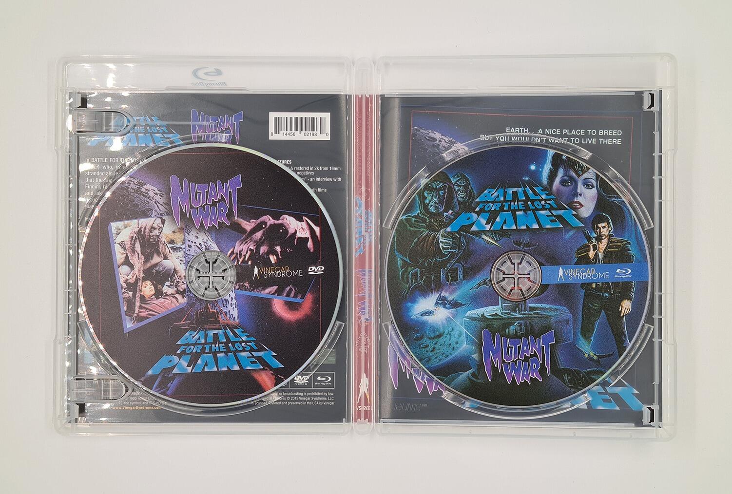 Battle for the Lost Planet - Mutant War - Slipcover - Blu-Ray + DVD - Region Free - [Pre-owned] - Vinegar Syndrome - Item Image 4