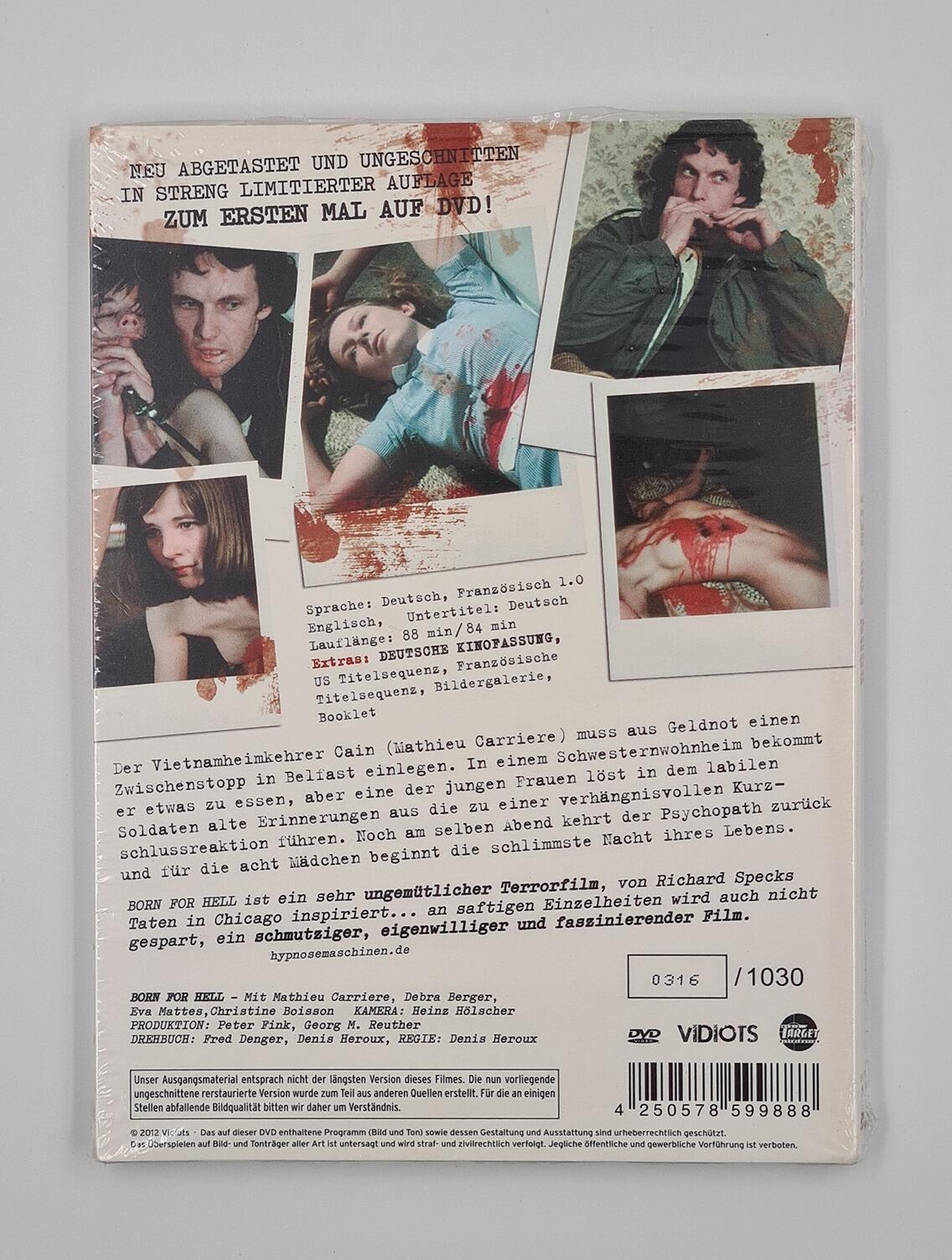 Born For Hell - Limited Edition - Digipack - DVD - Region 2 - [Pre-owned] -  - Item Image 2