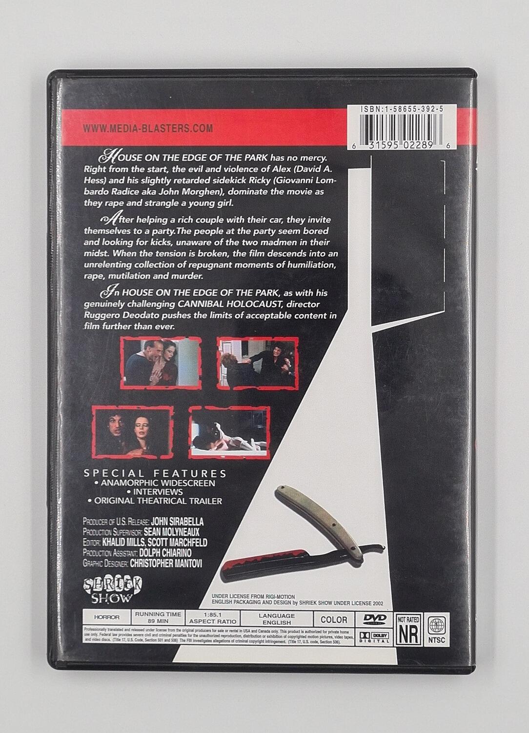 House on the Edge of the Park - DVD - Region 1 - [Pre-owned] - Shriek Show - Item Image 2