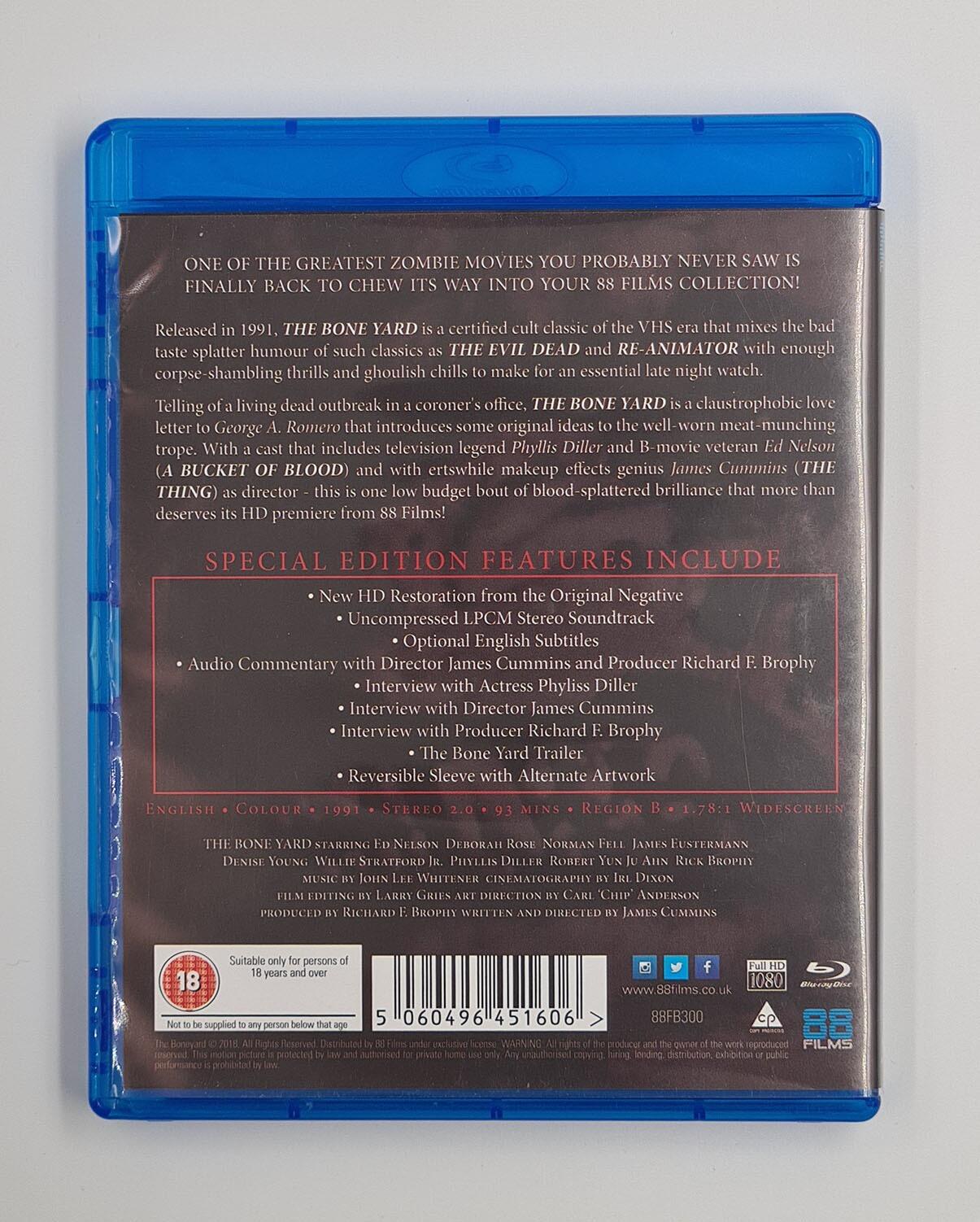 The Bone Yard - Blu-Ray - Region B - [Pre-owned] - 88 Films - Item Image 2