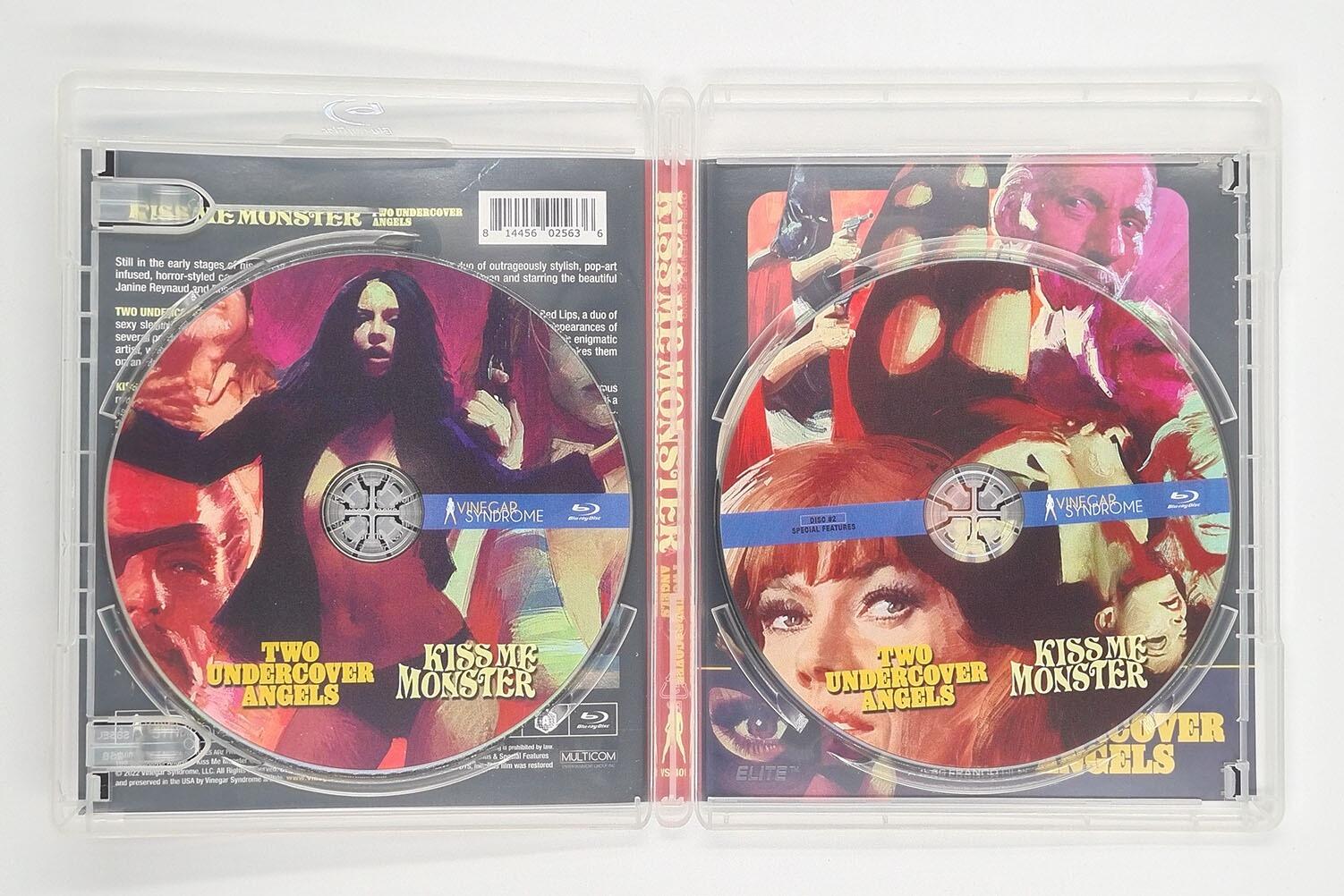 Two Undercover Angels/Kiss Me Monster - Slipcover - Blu-Ray - Region A - [Pre-owned] - Vinegar Syndrome - Item Image 5