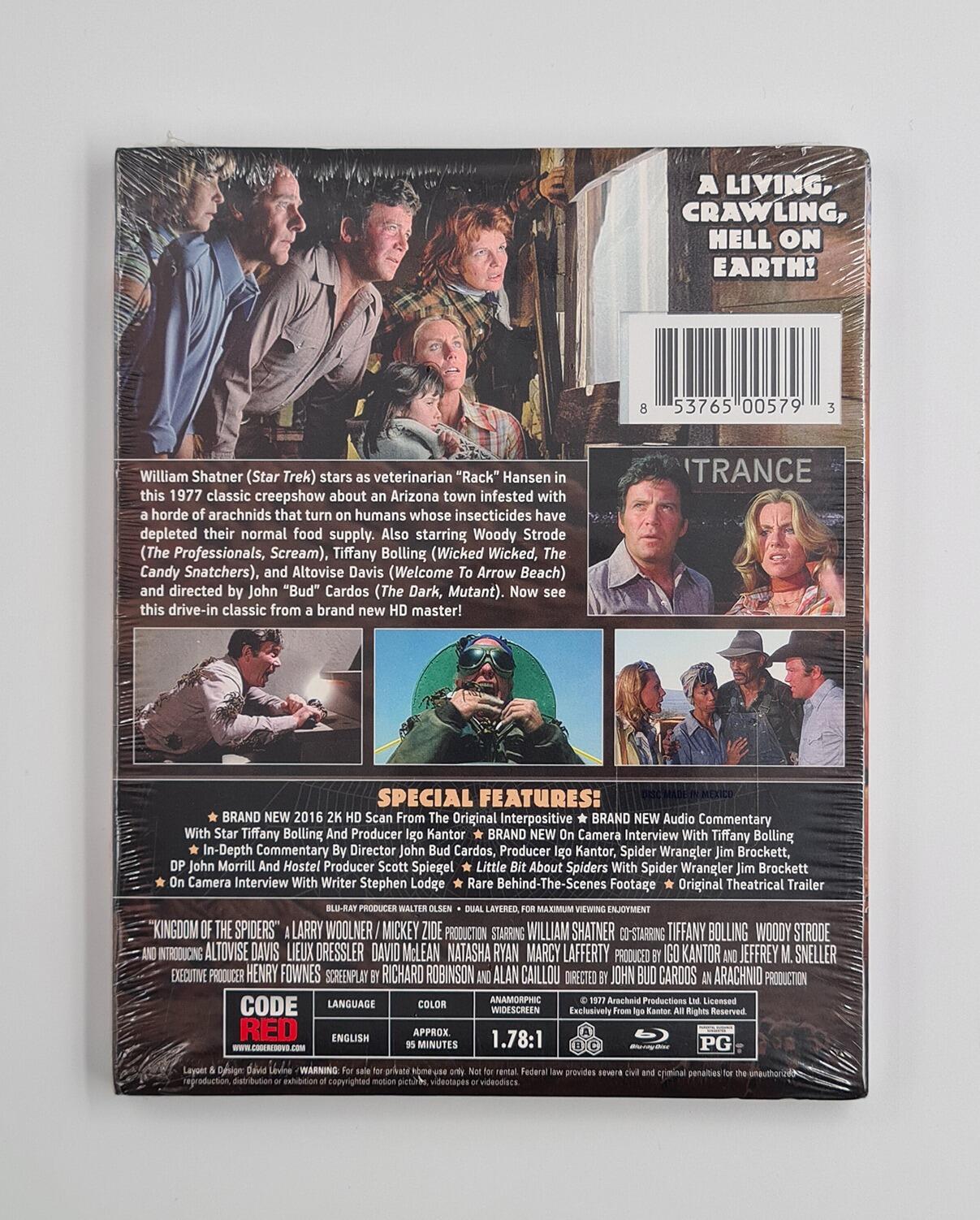 Kingdom of the Spiders - Slipcover - Blu-Ray - Region Free - [New] - Code Red - Item Image 2