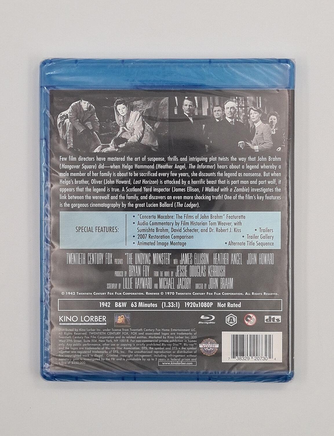 The Undying Monster - Blu-Ray - Region A - [New] - Kino Lorber - Item Image 2