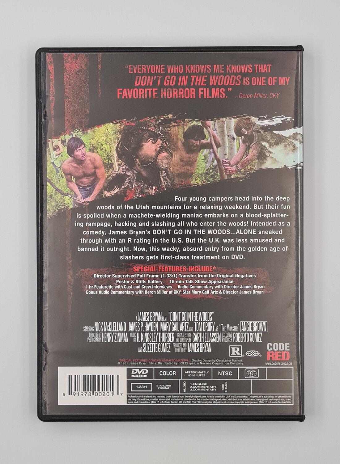 Don't Go In The Woods... Alone! - DVD - Region Free - [Pre-owned] - Code Red - Item Image 2