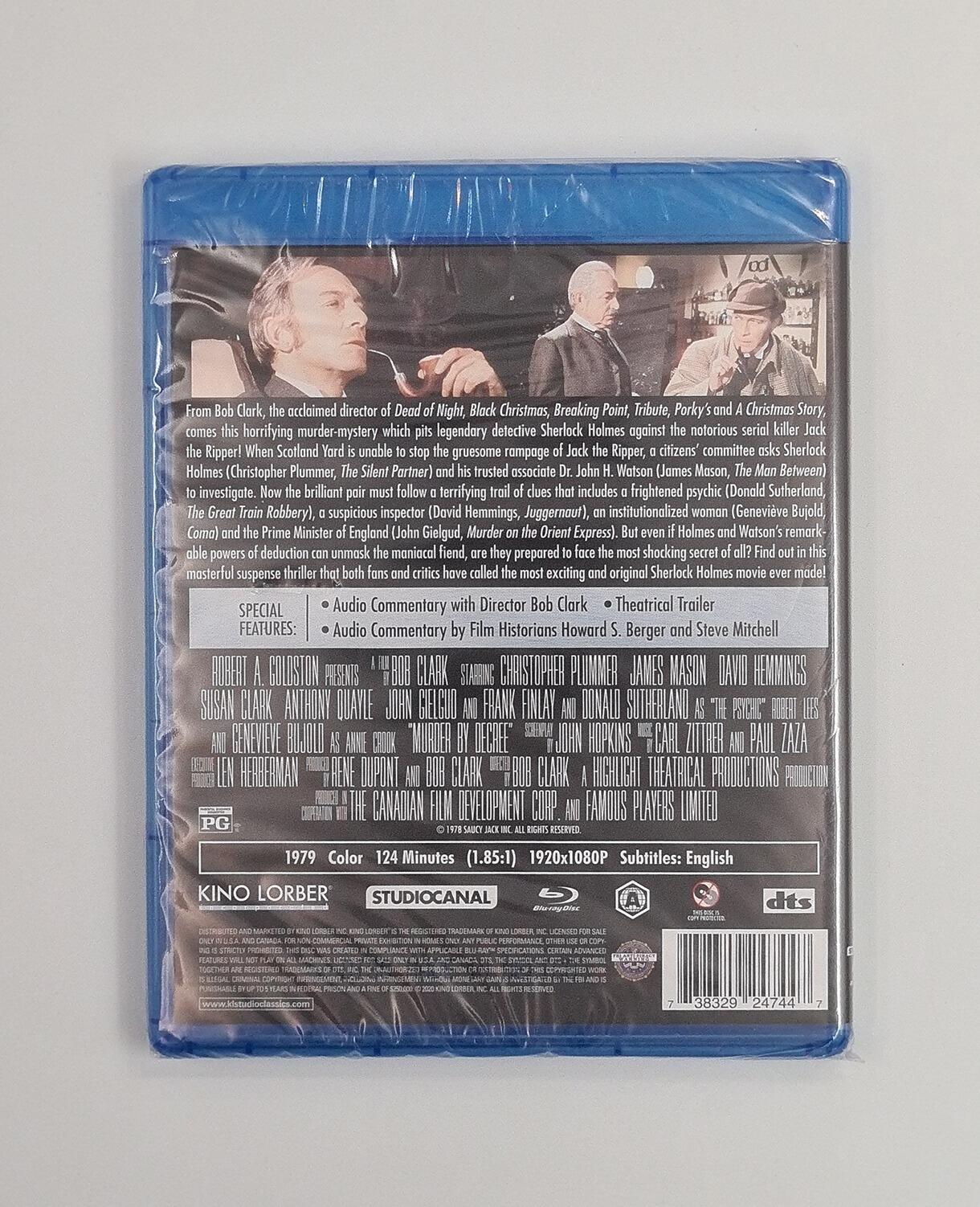 Murder By Decree - Blu-Ray - Region A - [New] - Kino Lorber - Item Image 2