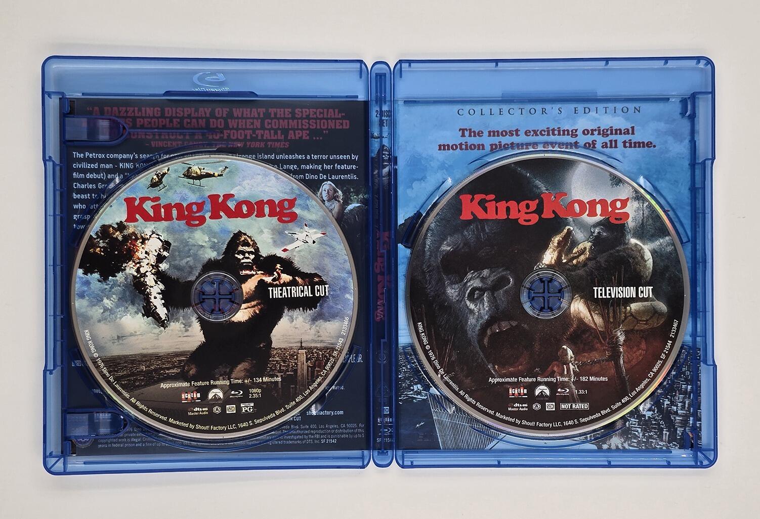 King Kong (1976) - Slipcover - Blu-Ray - Region A - [Pre-owned] - Shout! Factory - Item Image 5