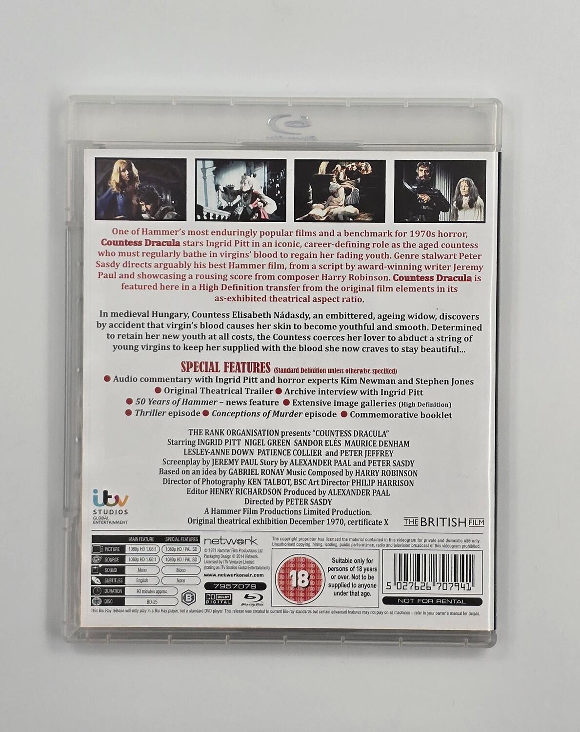 Countess Dracula - Blu-Ray - Region B - [Pre-owned] -  - Item Image 2