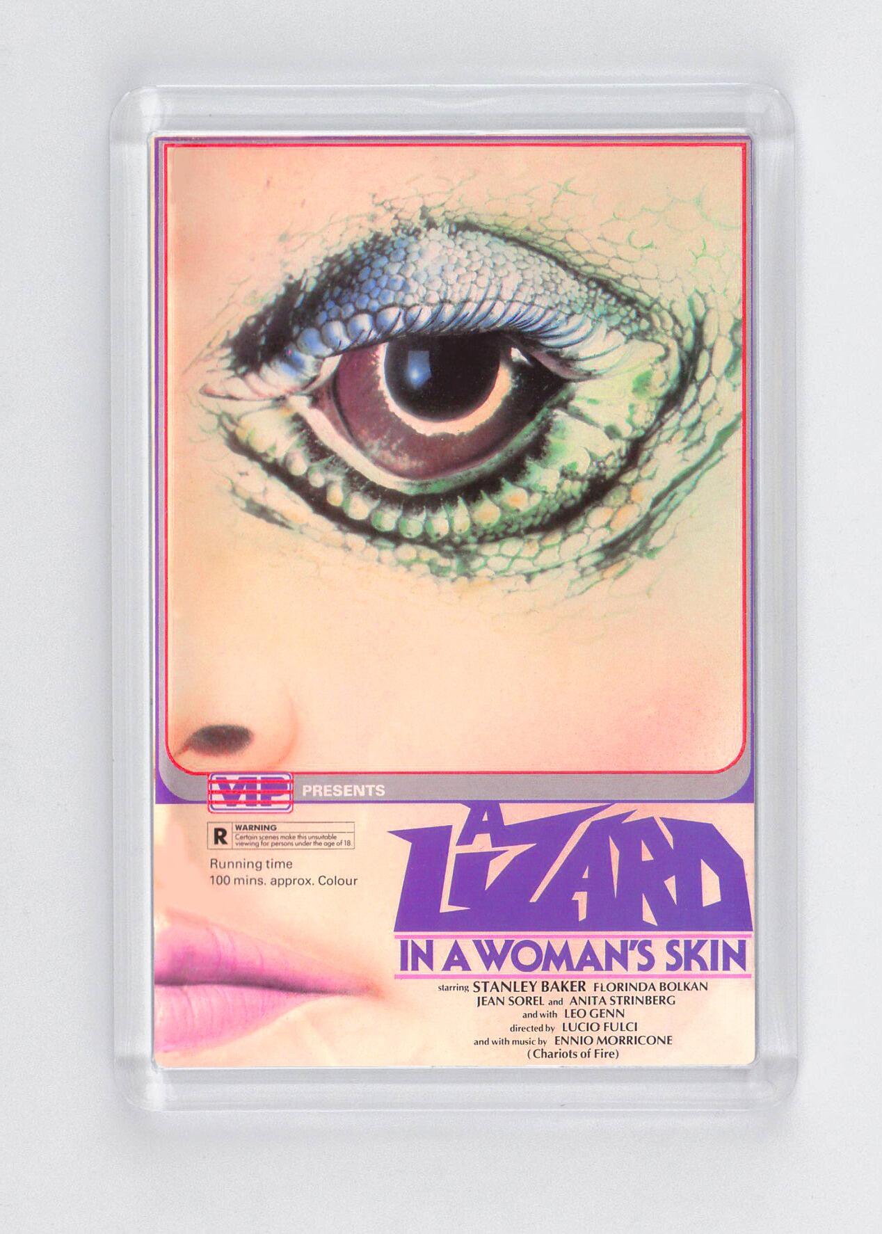 A Lizard in a Womans Skin - Fridge Magnet - (70mm x 45mm) - [CM-FM-7045-002] -  - Item Image 1