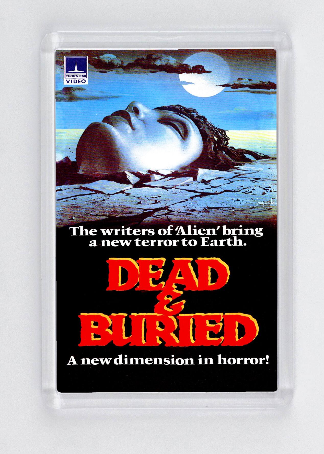 Dead and Buried - Fridge Magnet - (70mm x 45mm) - [CM-FM-7045-044] -  - Item Image 1