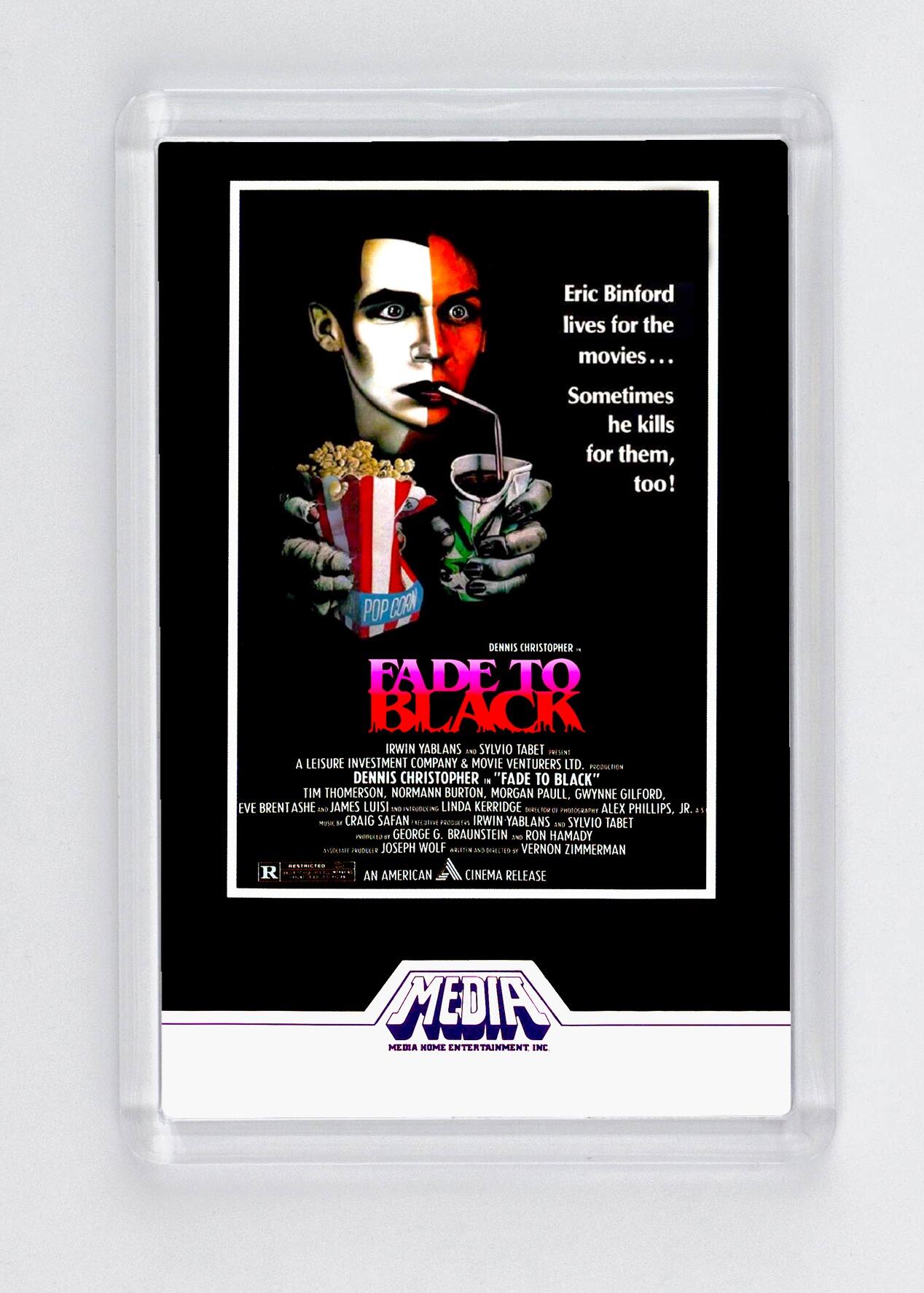 Fade to black - Fridge Magnet - (70mm x 45mm) - [CM-FM-7045-077] -  - Item Image 1
