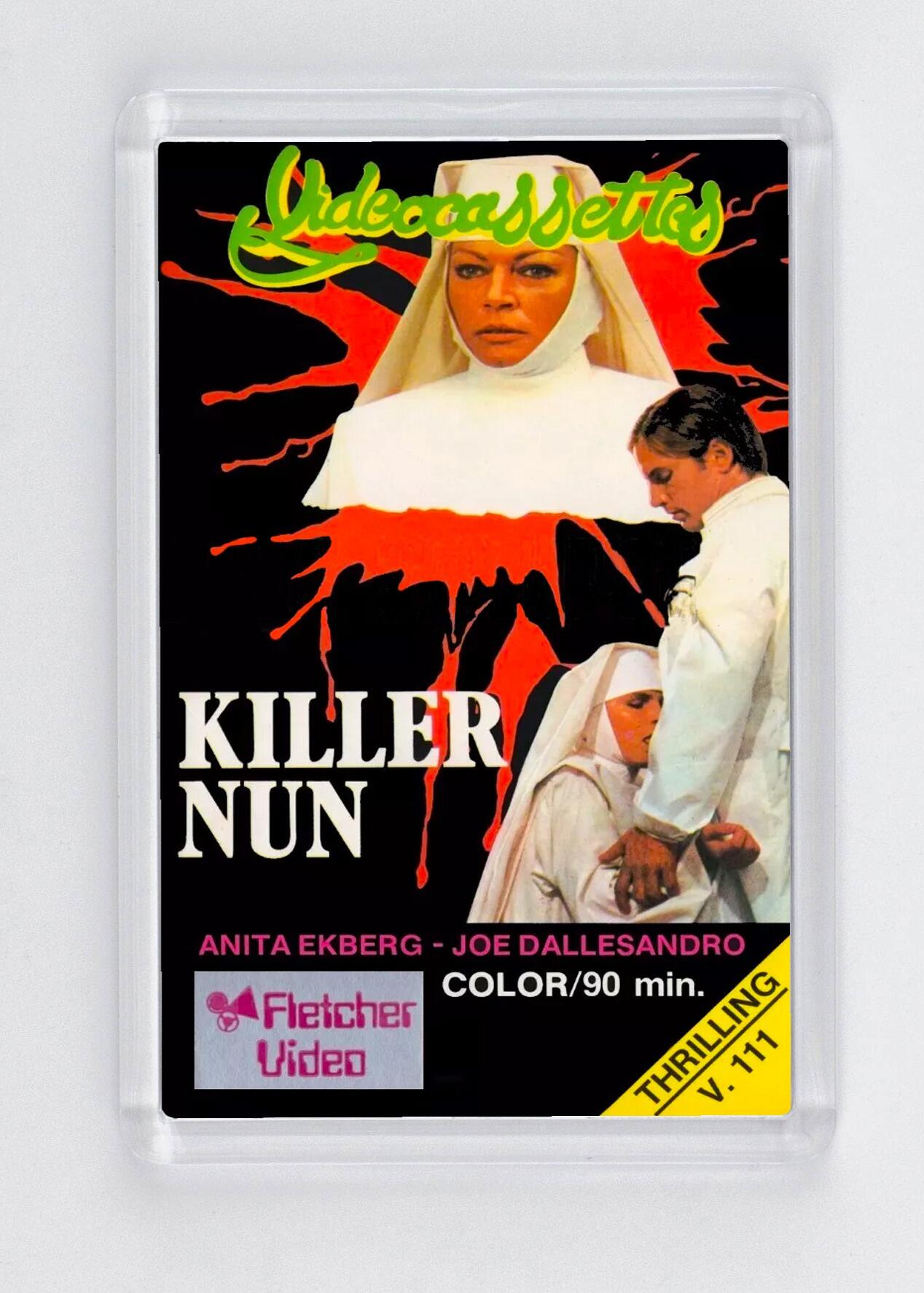 Killer Nun - Fridge Magnet - (70mm x 45mm) - [CM-FM-7045-109] -  - Item Image 1
