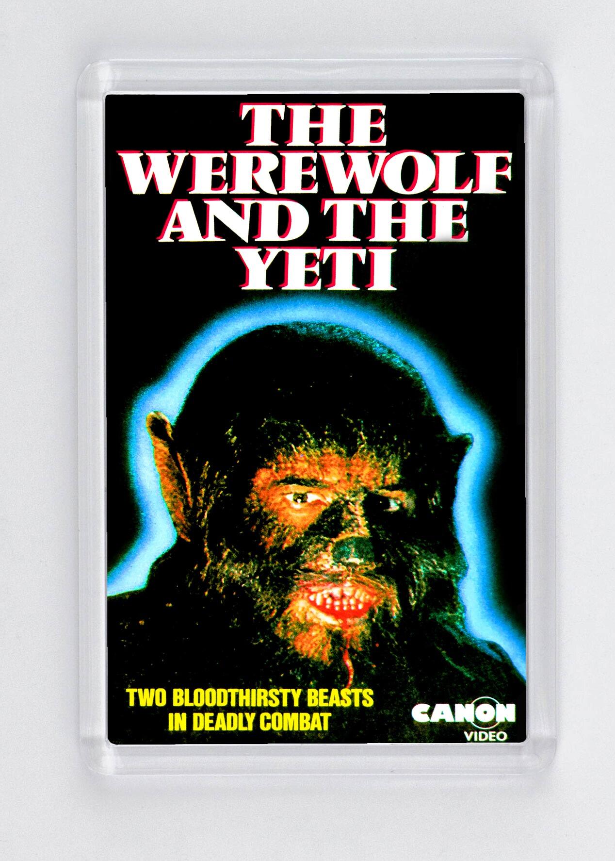 The Werewolf and the Yeti - Fridge Magnet - (70mm x 45mm) - [CM-FM-7045-230] -  - Item Image 1