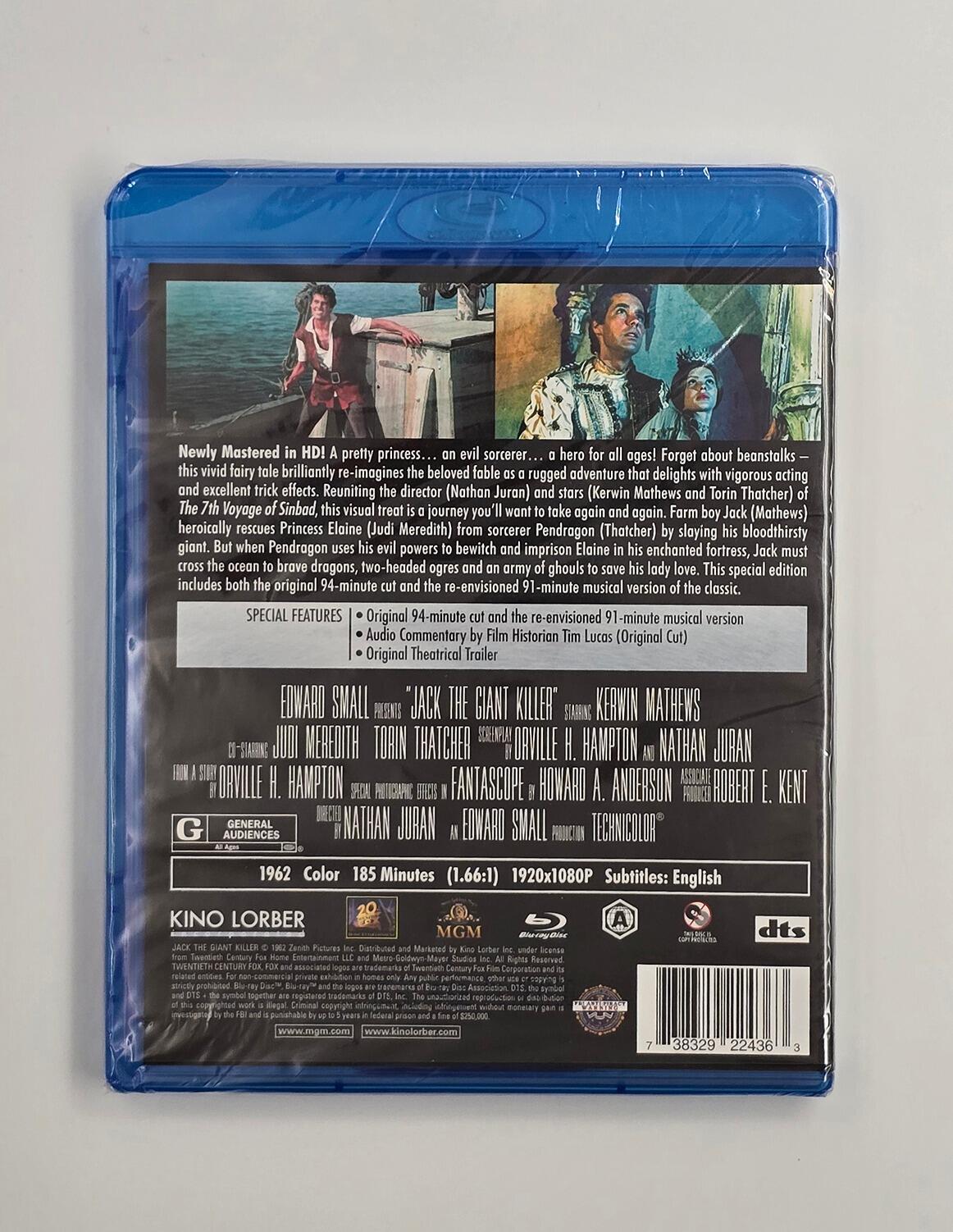 Jack the Giant Killer - Blu-Ray - Region A - [New] - Kino Lorber - Item Image 2