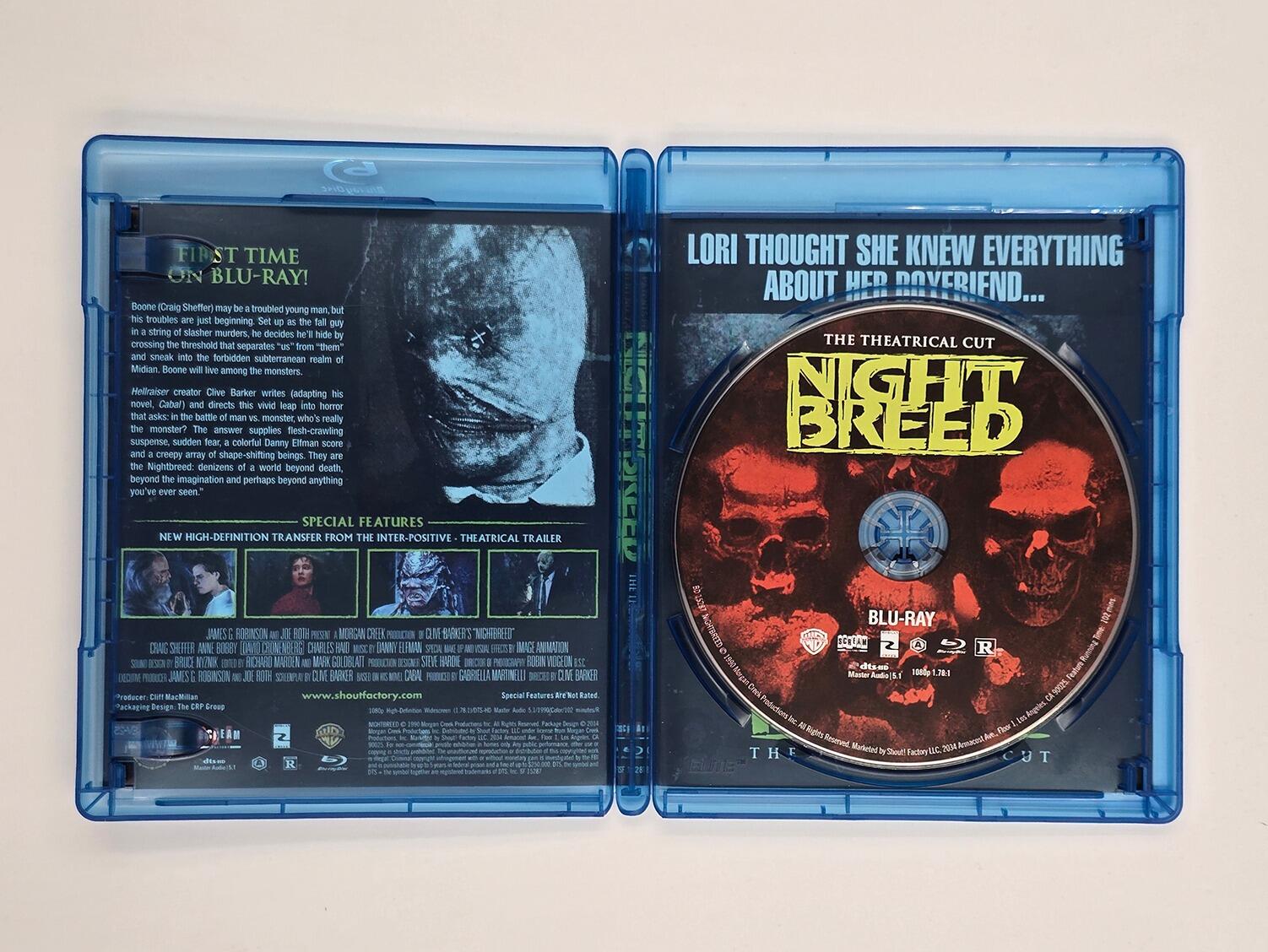 Nightbreed - Limited Edition Box Set - Blu-Ray - Region A - [Pre-Owned] - Shout! Factory - Item Image 6