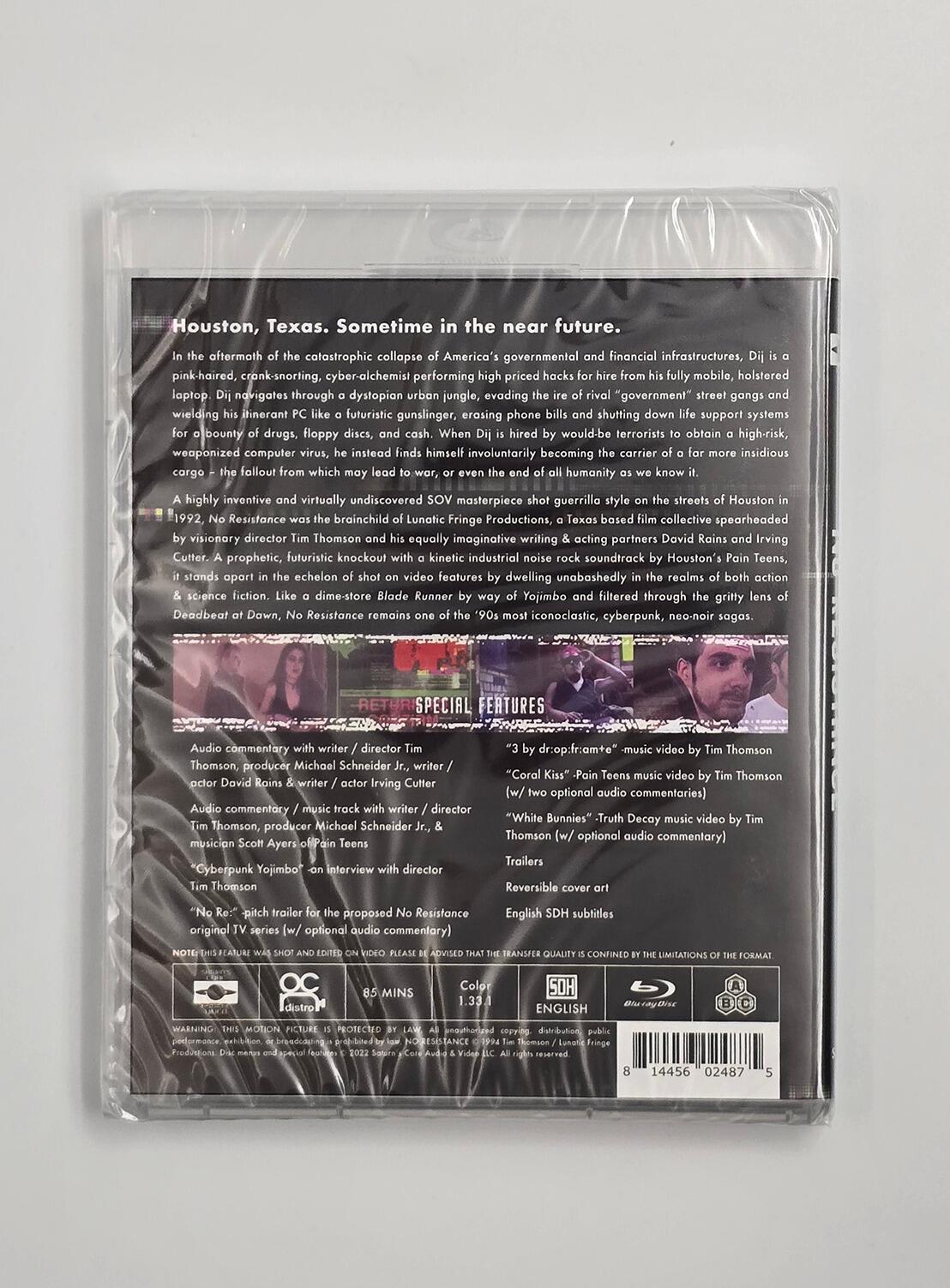 No Resistance - Slipcover - Blu-Ray - Region Free - [New] - Saturn's Core - Item Image 4