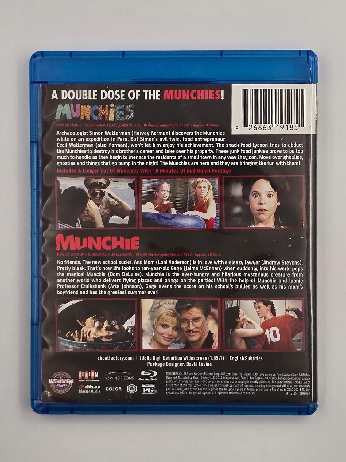 Munchies/Munchie - Blu-Ray - Region A - [Pre-owned] - Shout! Factory - Item Image 2