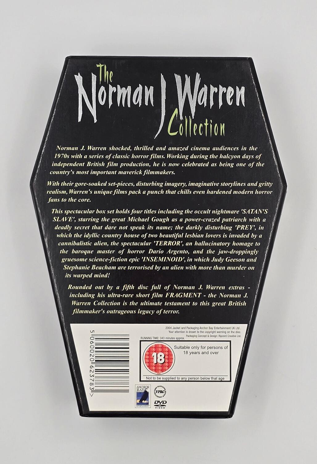 The Norman J Warren Collection - Box Set - DVD - Region 2 - [Pre-owned] - Anchor Bay - Item Image 2