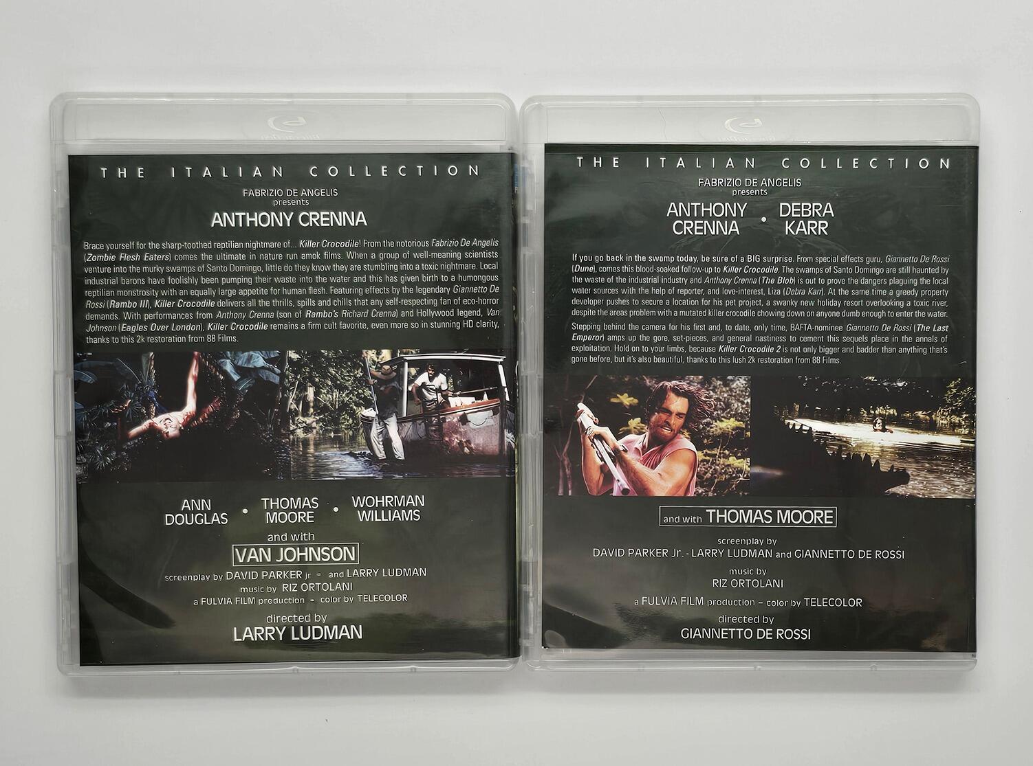 Killer Crocodile 1 & 2 - Box Set - Blu-Ray - Region B - [Pre-owned] - 88 Films - Item Image 4