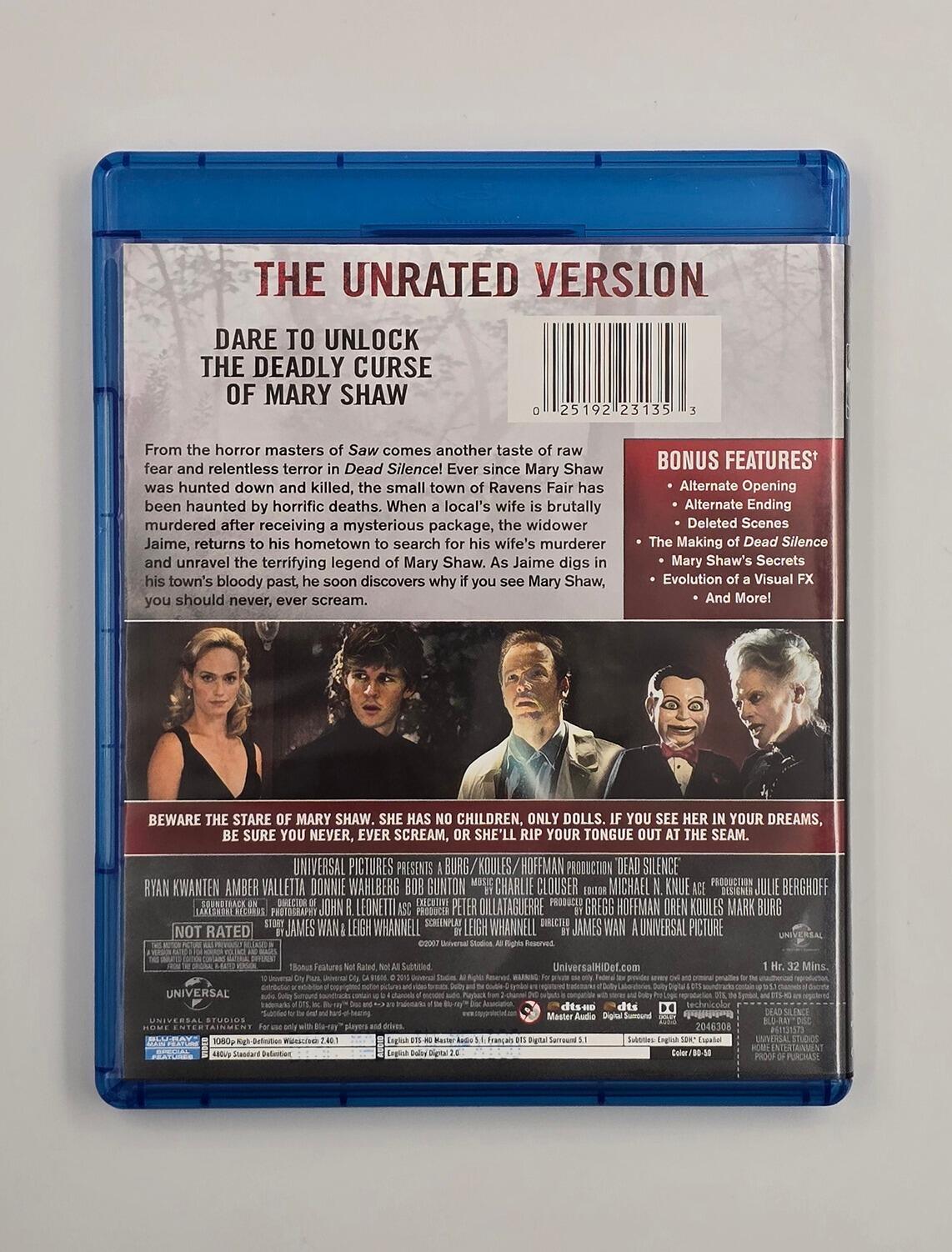 Dead Silence - Blu-Ray - Region Free - [Pre-owned] - Universal - Item Image 2