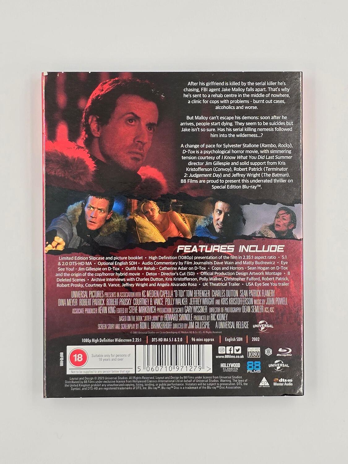 D-Tox (AKA Eye See You) - Slipcover - Blu-Ray - Region B - [Pre