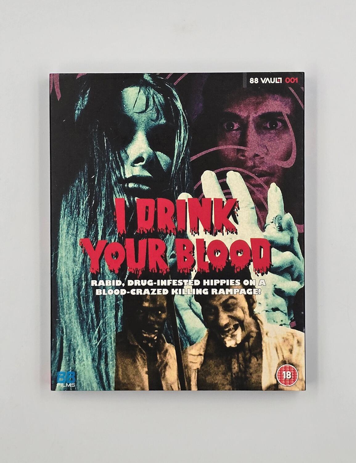 I Drink Your Blood - Slipcover - Blu-Ray - Region B - [Pre-owned] - 88 Films - Item Image 1