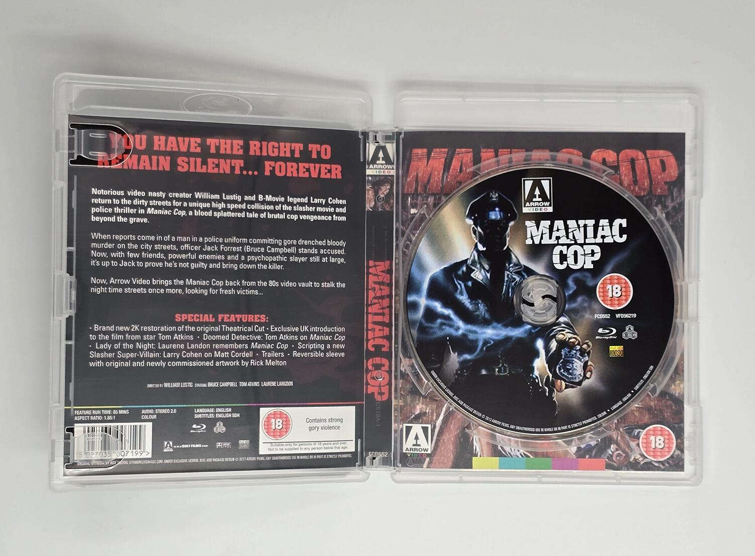 Maniac Cop - Blu-Ray - Region Free - [Pre-owned] - Arrow Video - Item Image 3