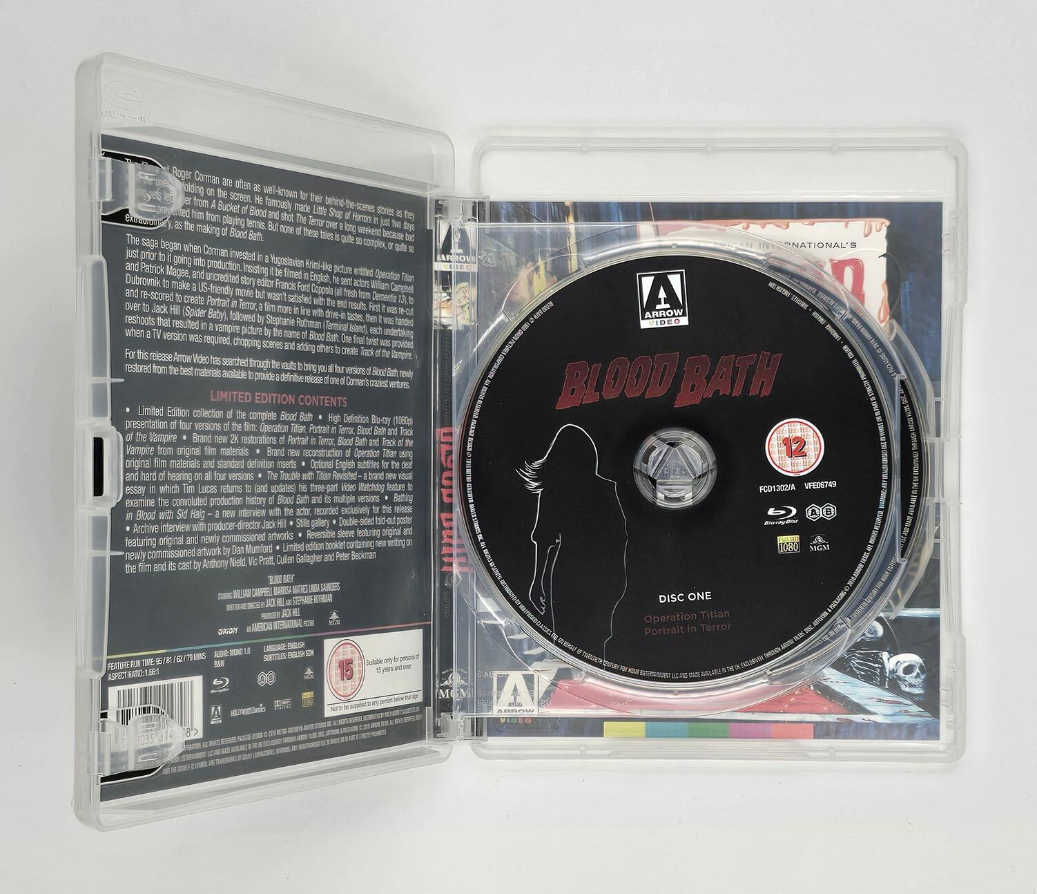Blood Bath - Limited Edition - Blu-Ray - Region A + B - [Pre-owned] - Arrow Video - Item Image 5