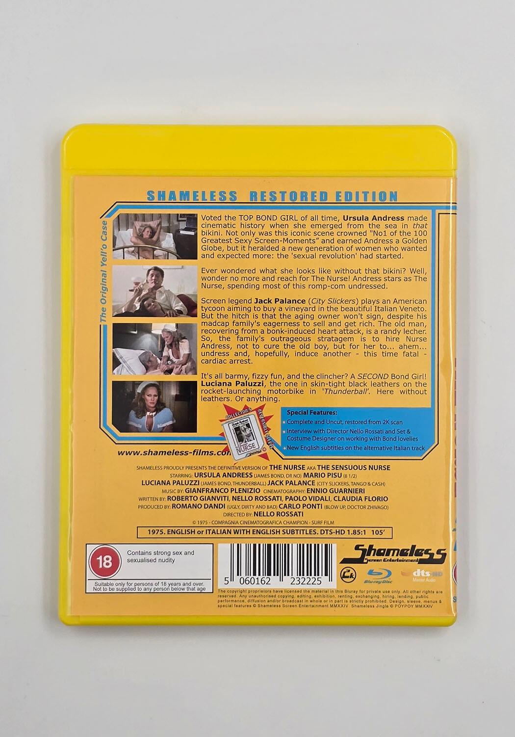 The Nurse - Limited Edition - Slipcover - Blu-Ray - Region B - [Pre-owned] - Shameless Screen Entertainment - Item Image 4