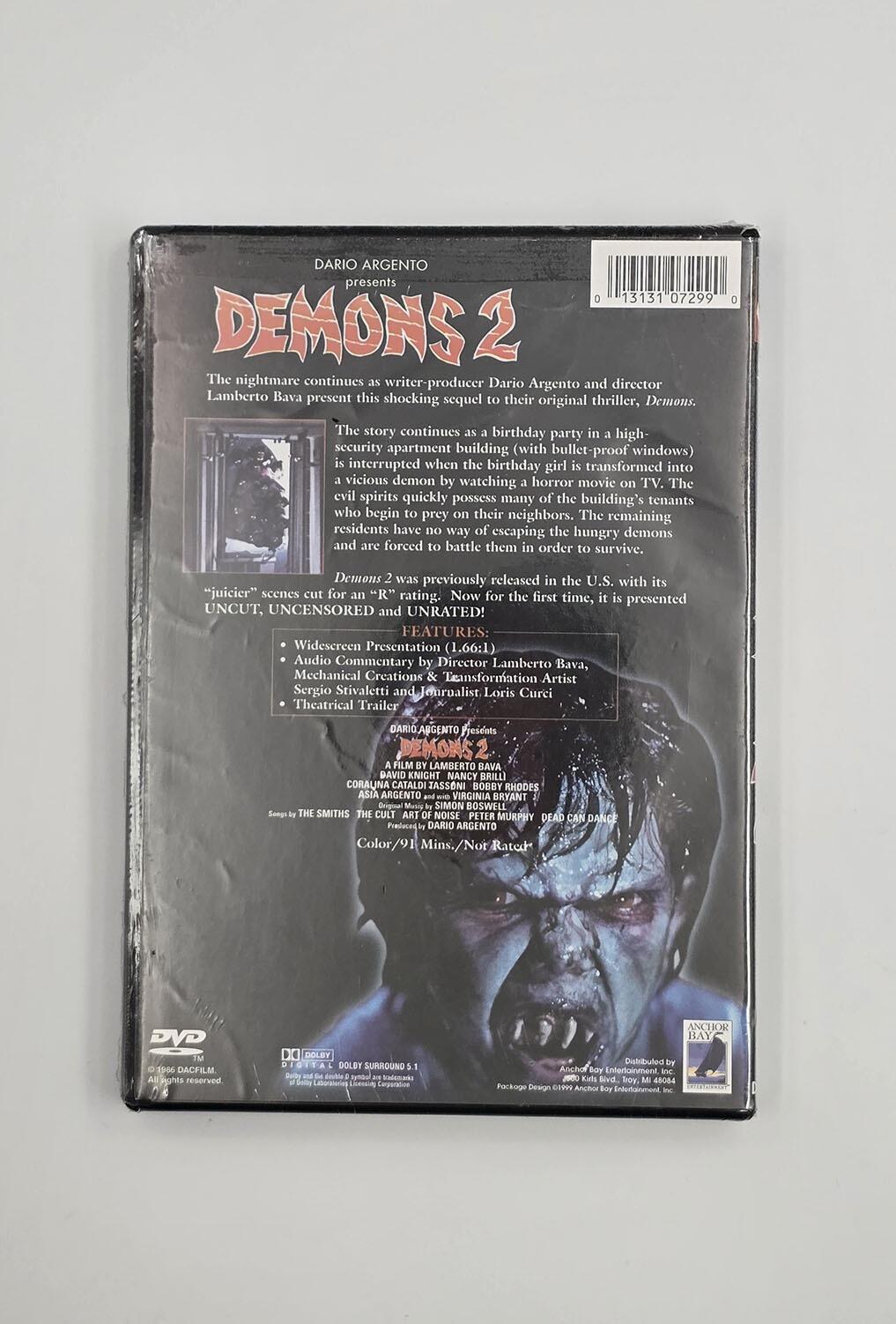 Demons 2 - DVD - Region Free - [New] - Anchor Bay - Item Image 2