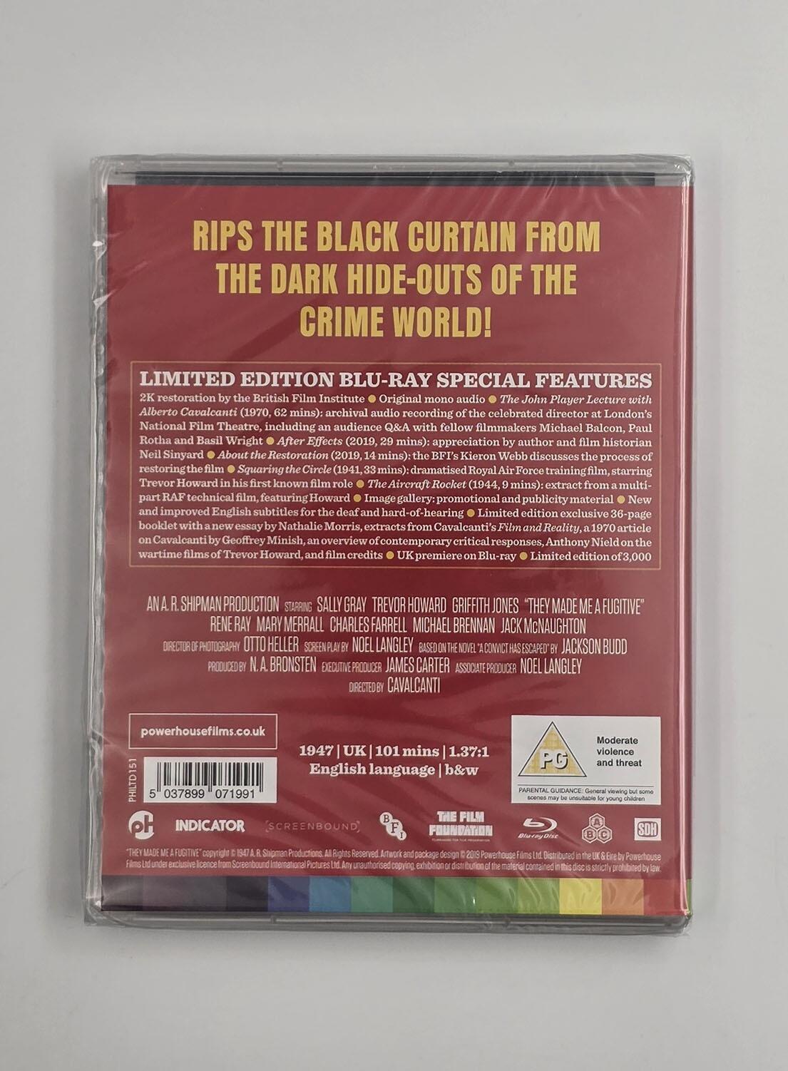 They Made Me a Fugitive - Limited Edition - Region Free - [New] - Powerhouse Films - Item Image 2