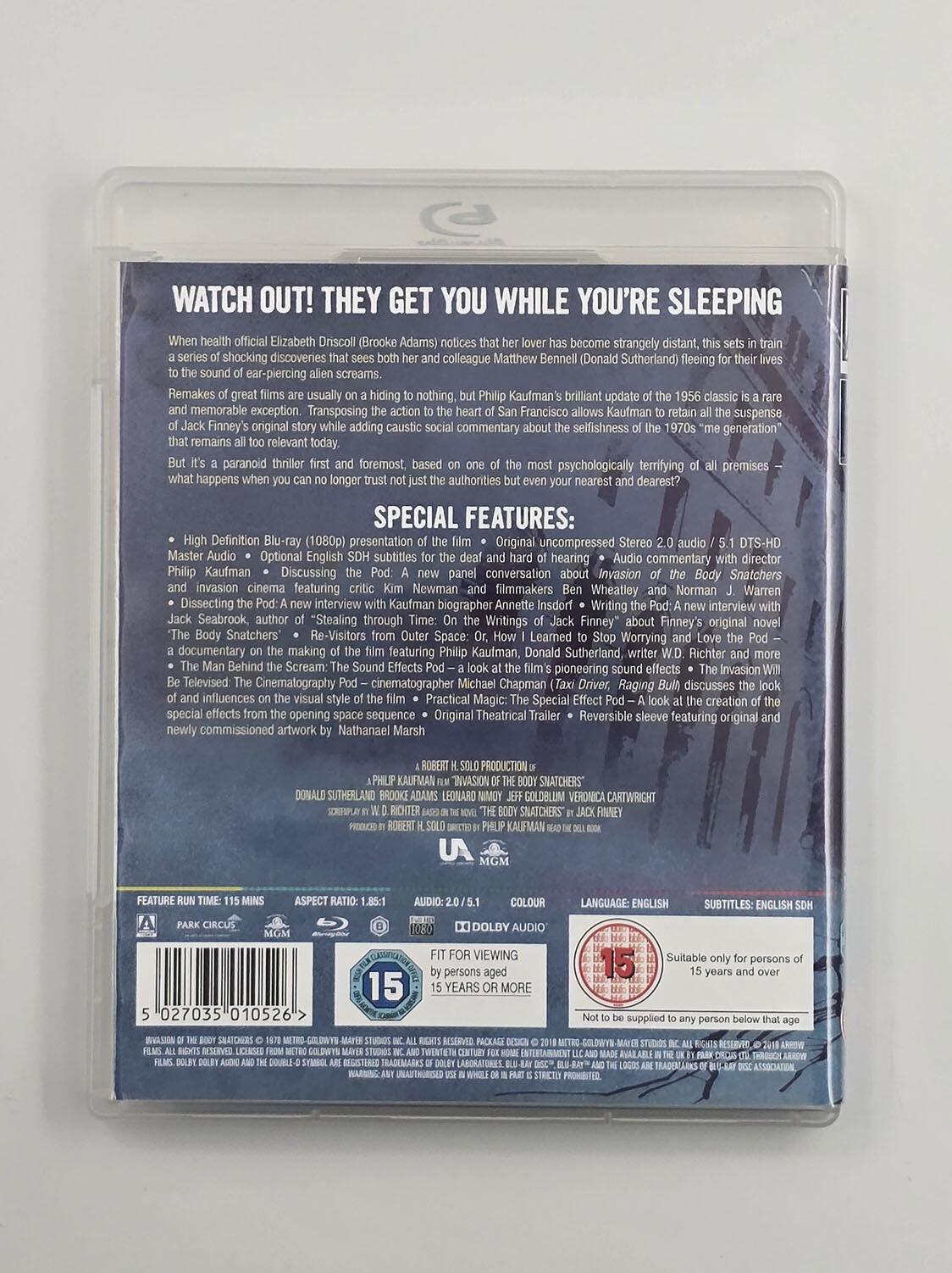 Invasion of the Body Snatchers - Blu-Ray - Region B - [Pre-owned] - Arrow Video - Item Image 2