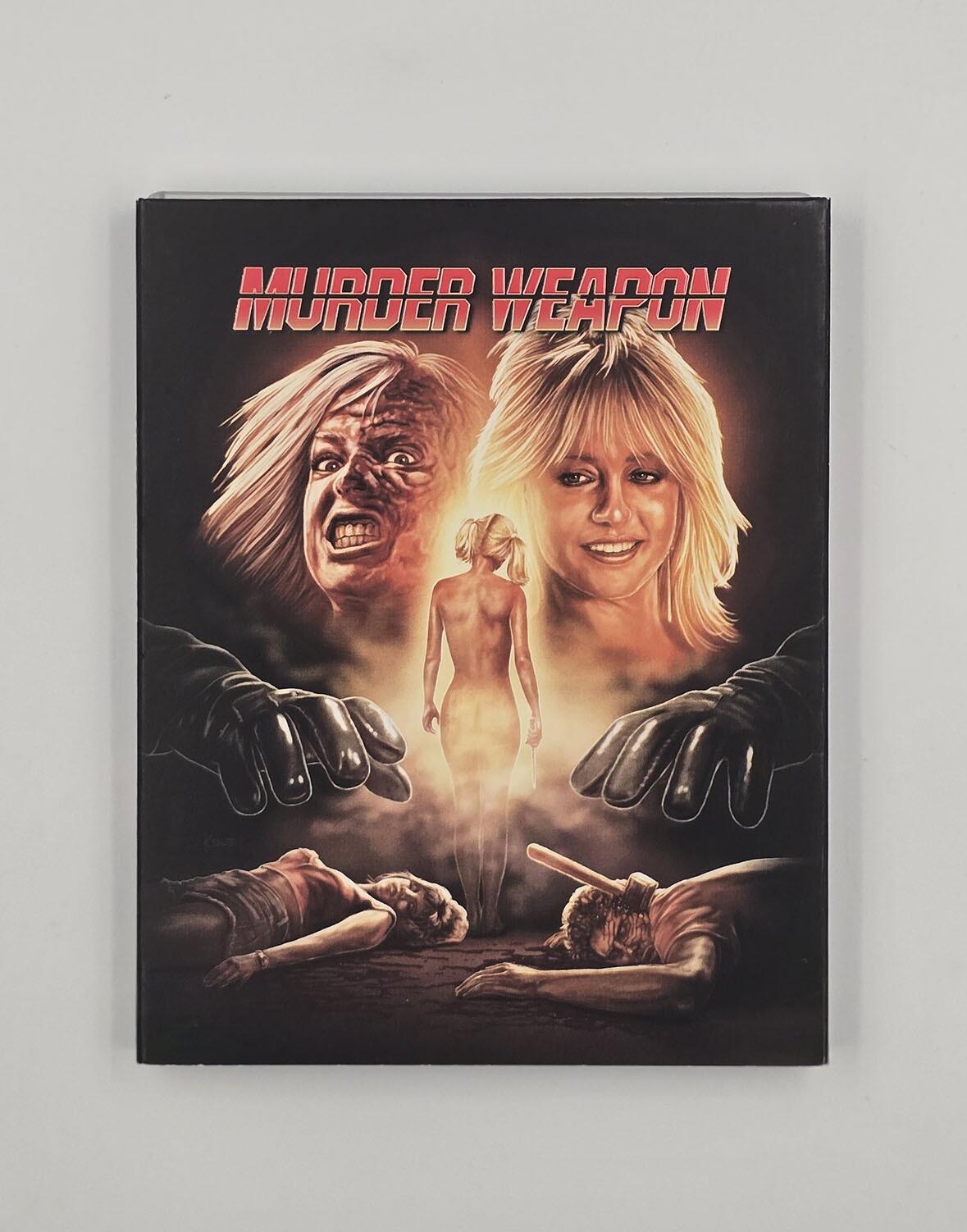 Murder Weapon/Deadly Embrace- Slipcover - Blu-Ray + DVD - Region Free - [Pre-owned] - Vinegar Syndrome - Item Image 1