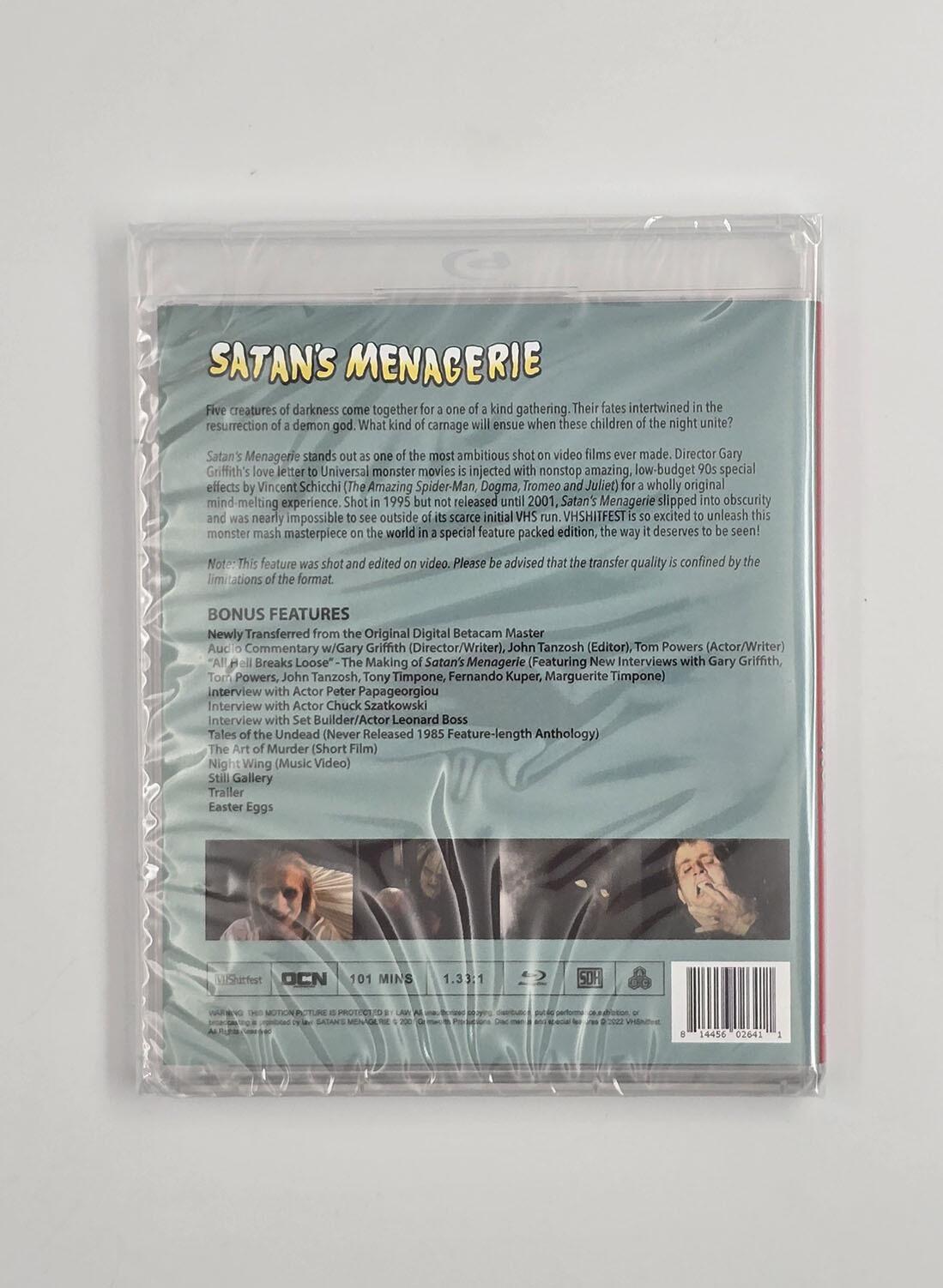 Satan's Menagerie - Slipcover - Blu-Ray - Region Free - [New] - VHShitfest - Item Image 4