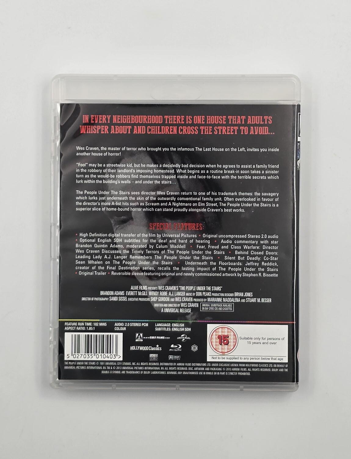 The People Under the Stairs - Blu-Ray - Region B - [Pre-owned] - Arrow Video - Item Image 2
