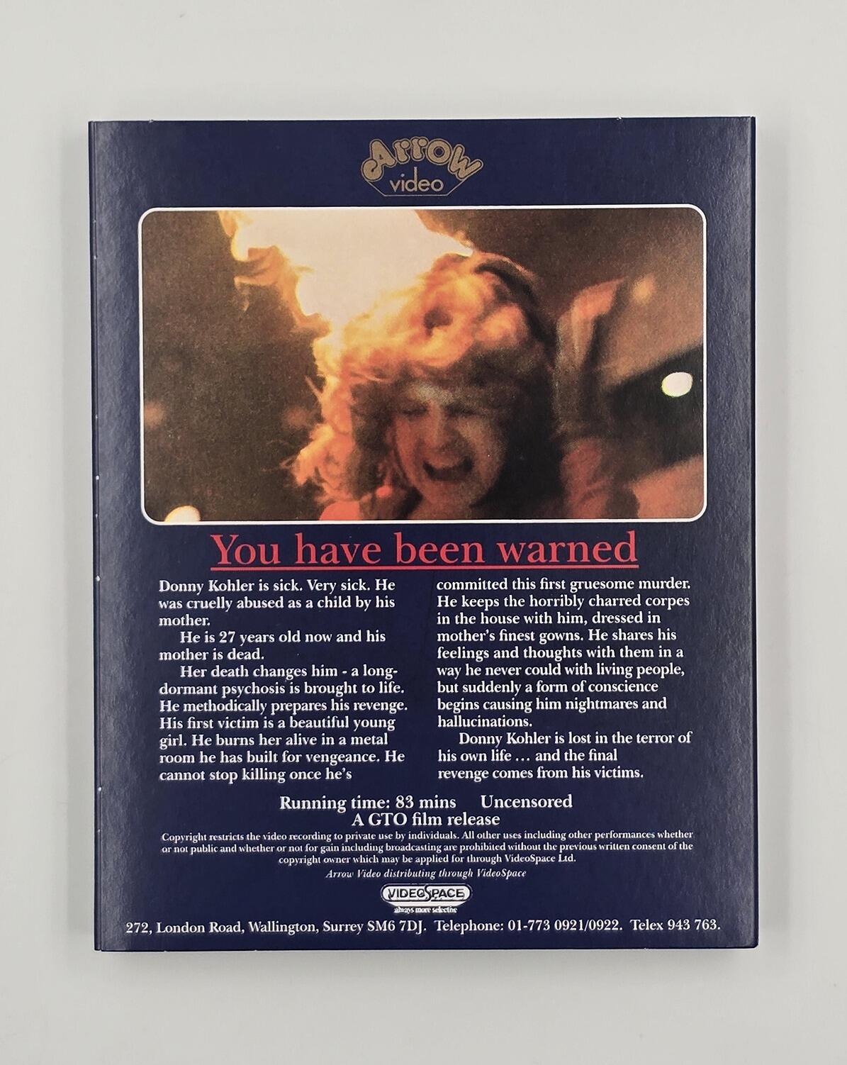 Don't Go in the House - Slipcover -  Arrow Exclusive Limited "Nasty" Edition - Blu-Ray - Region Free - [Pre-owned] - Arrow Video - Item Image 2