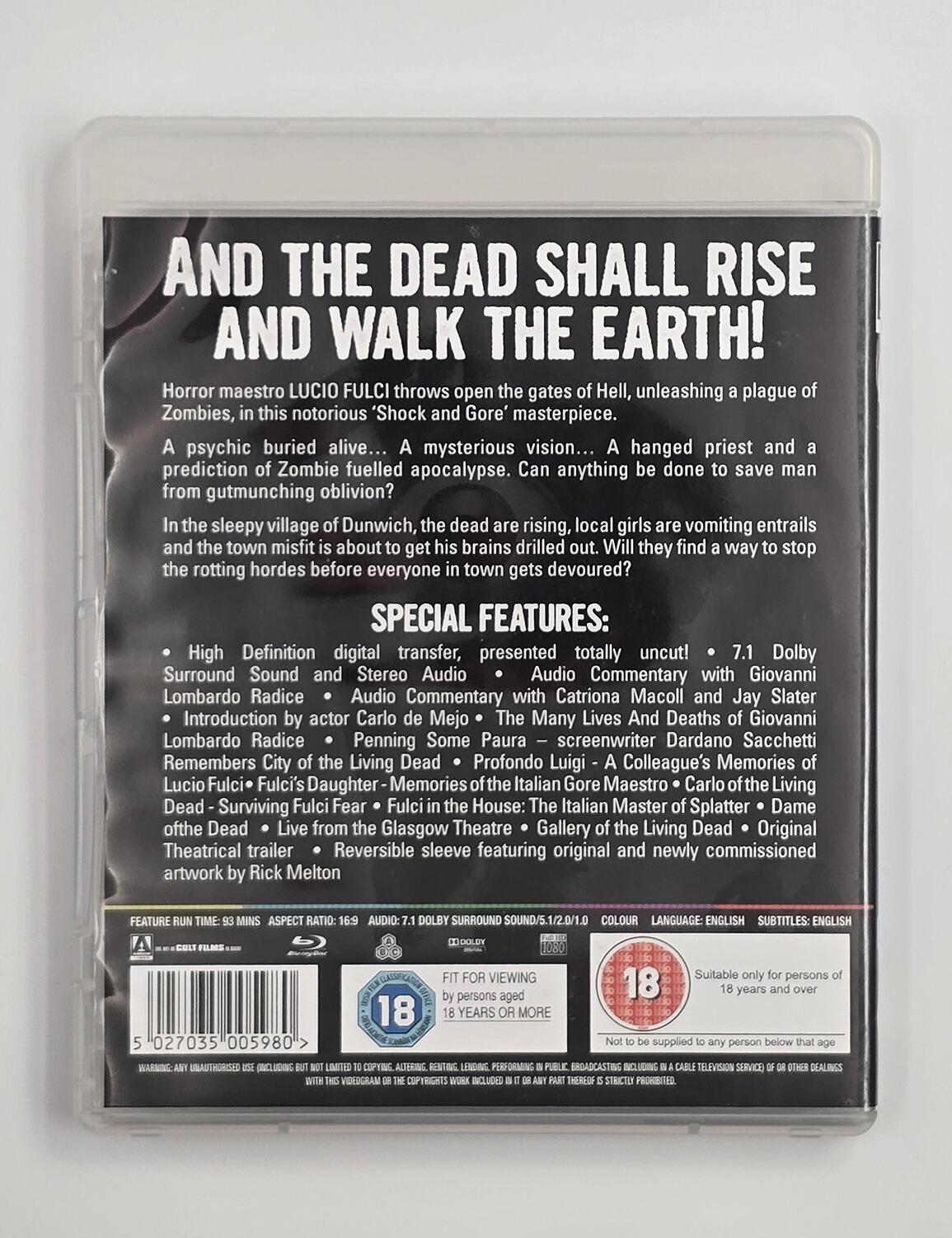 City of the Living Dead - Blu-Ray - Region Free - [Pre-owned] - Arrow Video - Item Image 2
