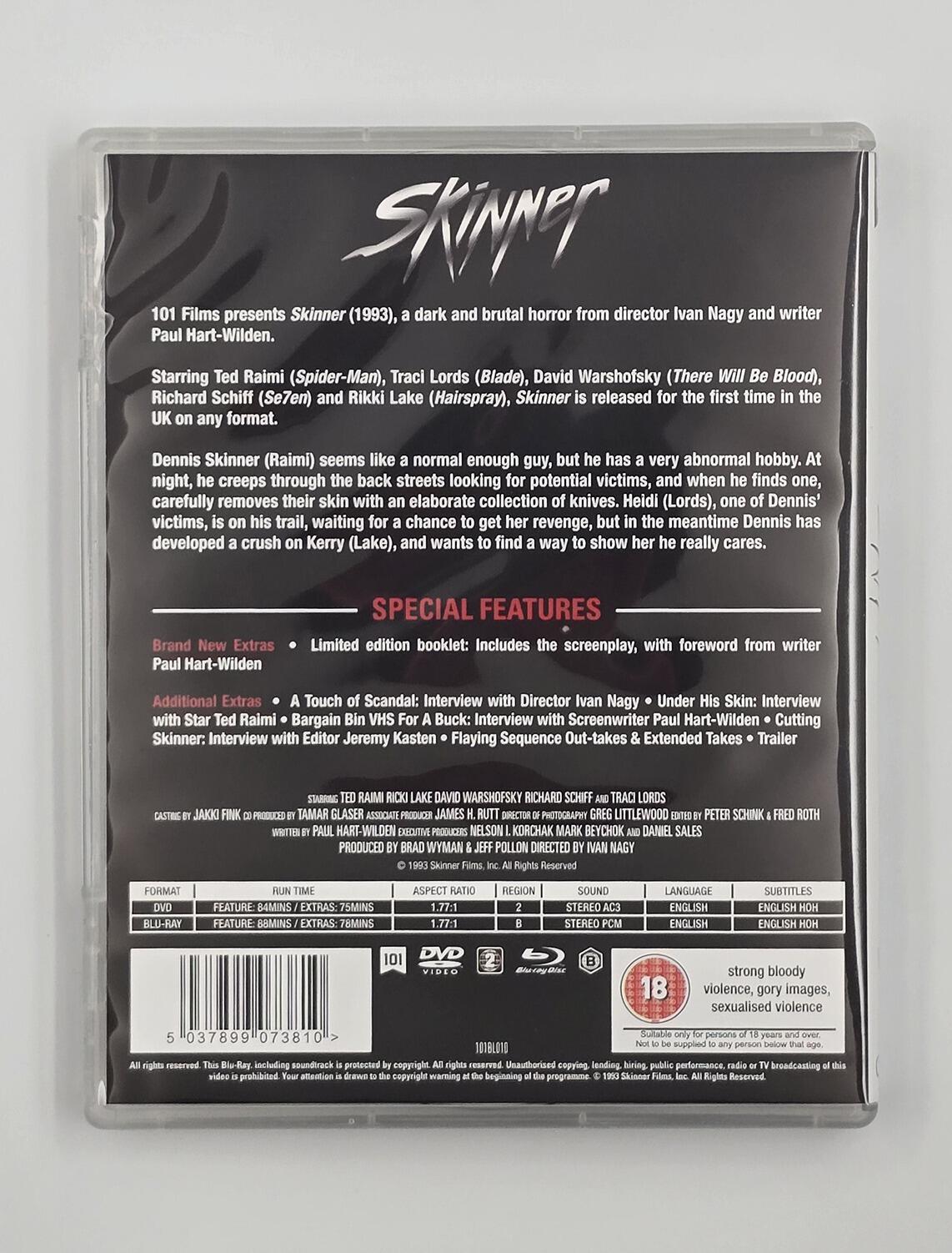 Skinner - Limited Edition - Blu-Ray (Region B) + DVD (Region 2) - [Pre-owned] - 101 Films - Item Image 4