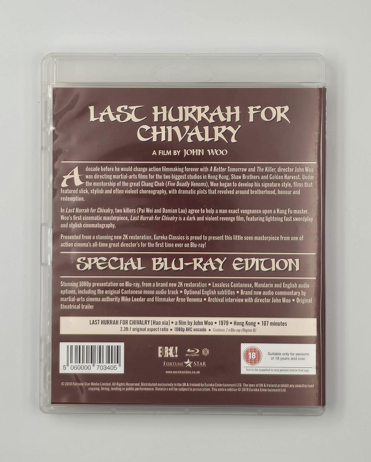 Last Hurrah for Chivalry / Hand of Death - Limited Edition - Slipcover - Blu-Ray - Region  B - [Pre-owned] - Eureka! - Item Image 4