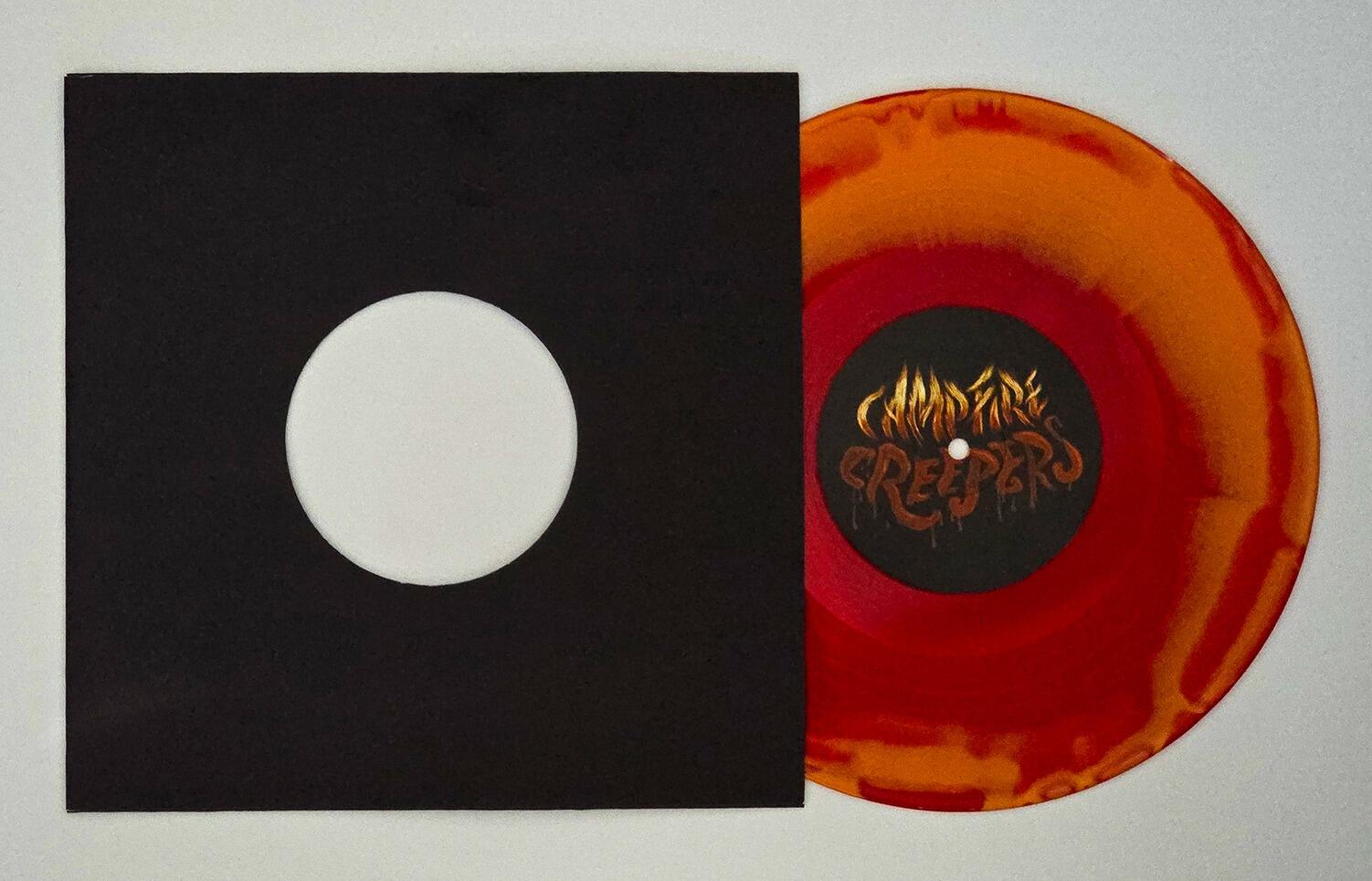 Campfire Creepers - Limited Edition - 10" Orange and Red  Campfire Vinyl - [Pre-owned] - Death Waltz - Item Image 4