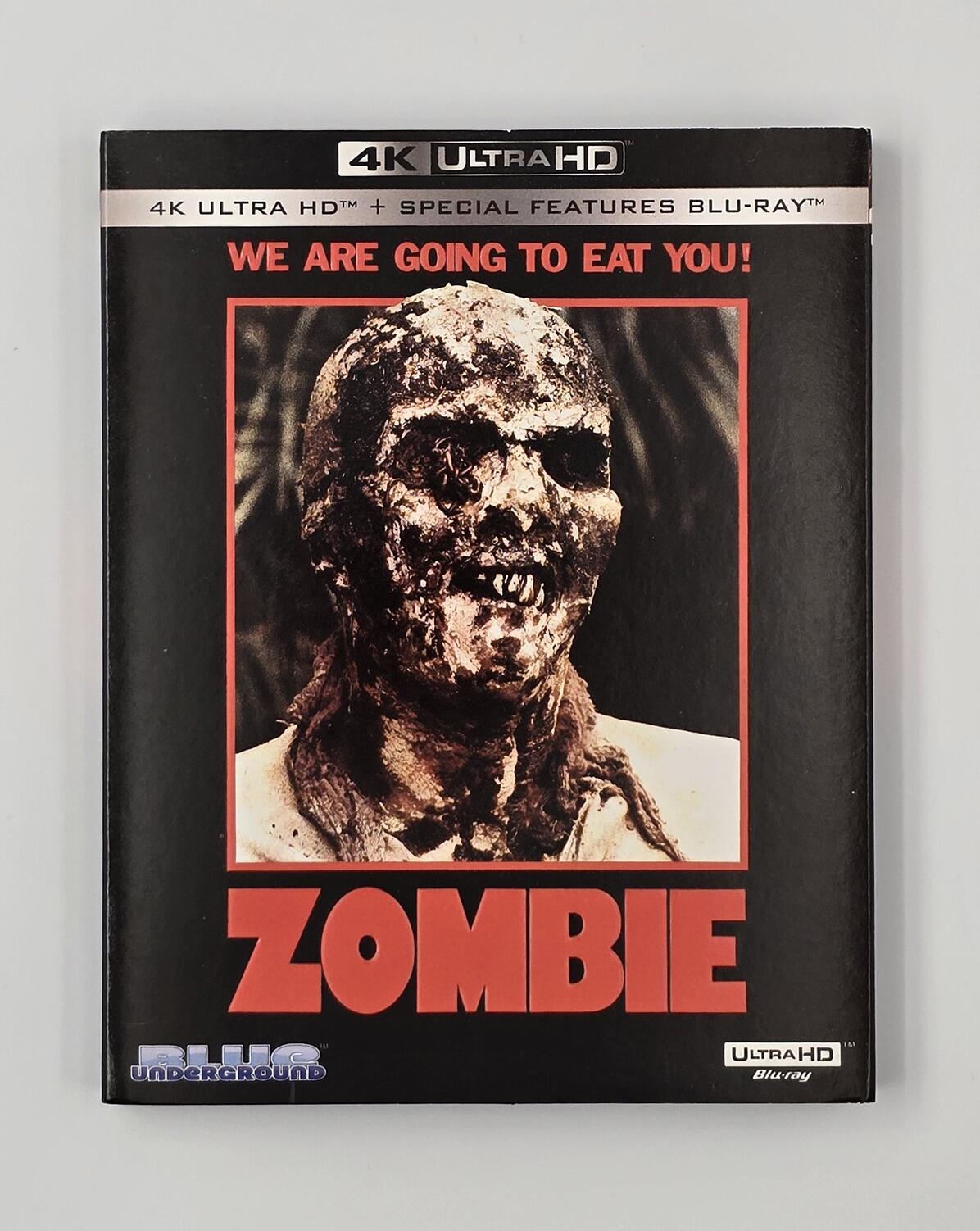 Zombie (AKA Zombie Flesh Eaters) - Slipcover - 4K-UHD - Region Free - [Pre-owned] - Blue Underground - Item Image 1