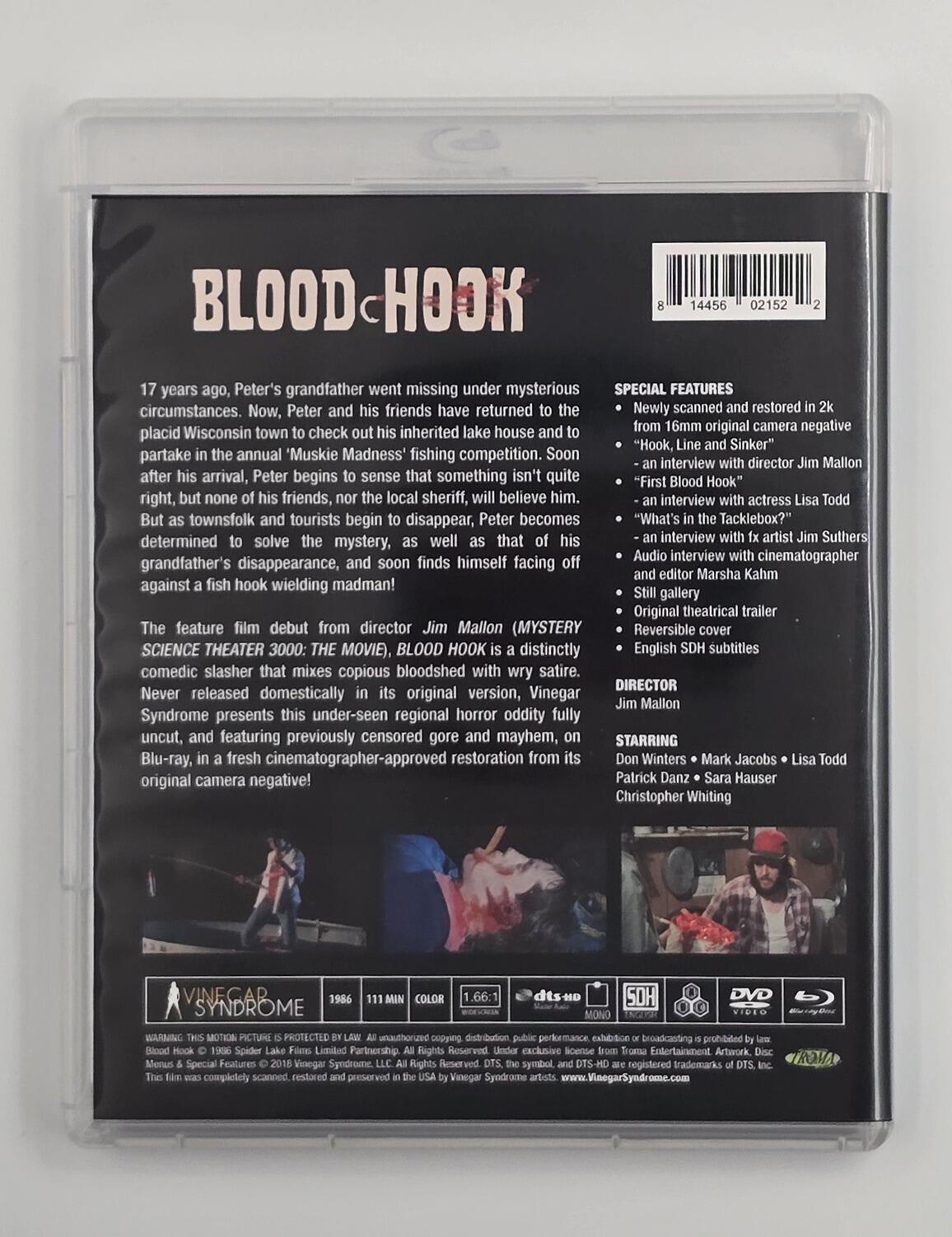 Blood Hook - VSMC Slipcover - Blu-Ray + DVD - Region Free - [New] - Vinegar Syndrome - Item Image 4