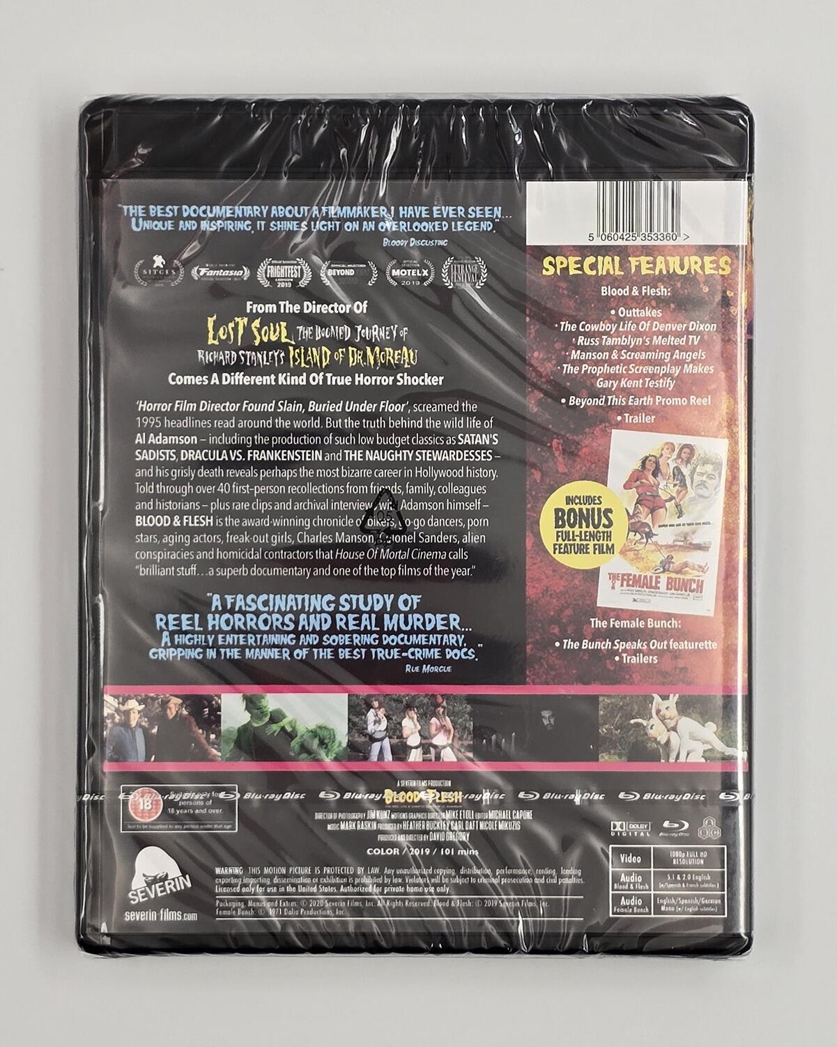 Blood & Flesh: The Reel Life & Ghastly Death of Al Adamson - Blu-Ray - Region Free - [New] - Severin - Item Image 2