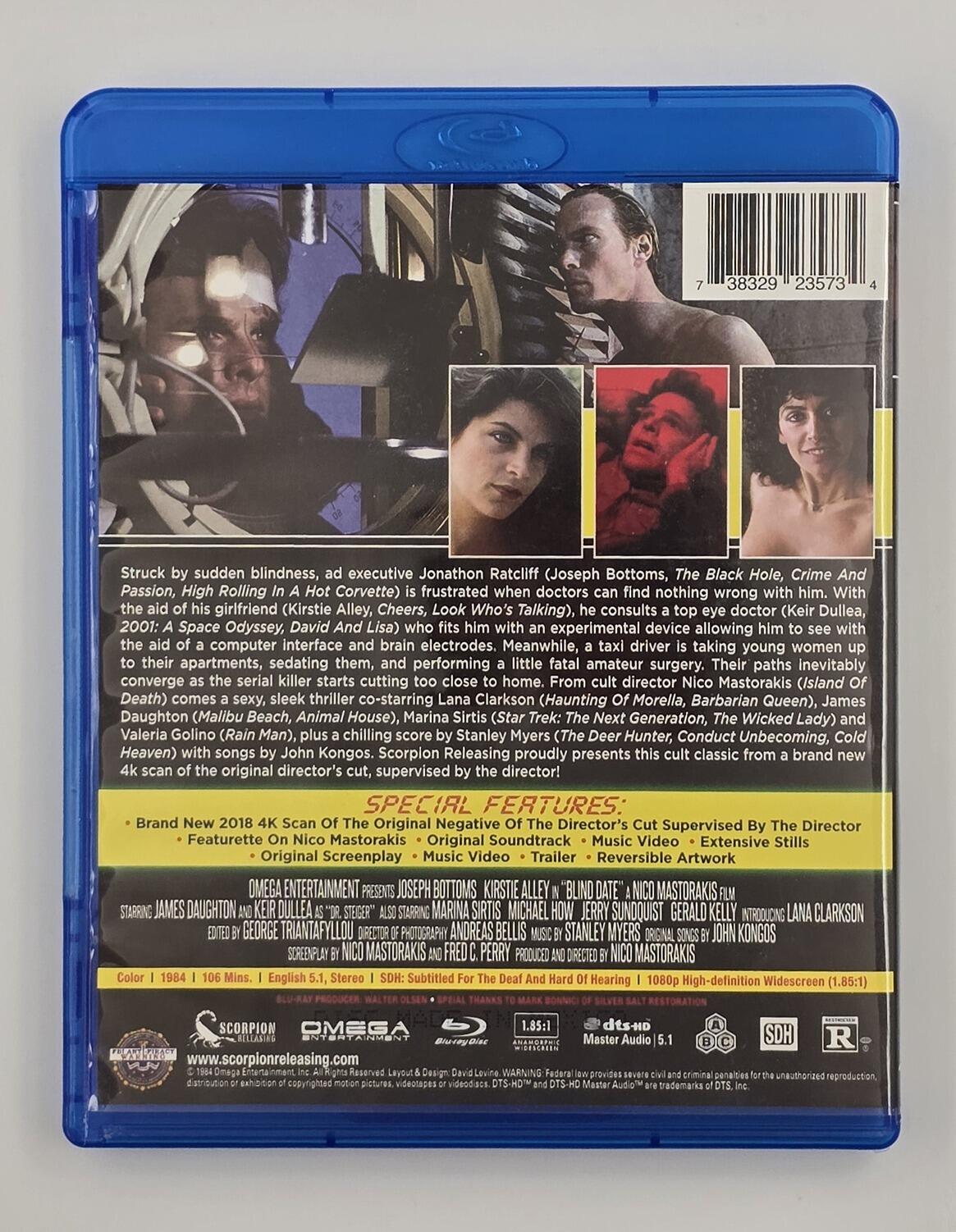 Blind Date - Blu-Ray - Region Free - [Pre-owned] - Scorpion Releasing - Item Image 2