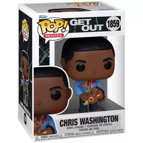 Jordan Peele  - POP! Movies Vinyl Figure - Get Out - Chris Washington with Deer - 9 cm - [New] - Funko - Item Image 2