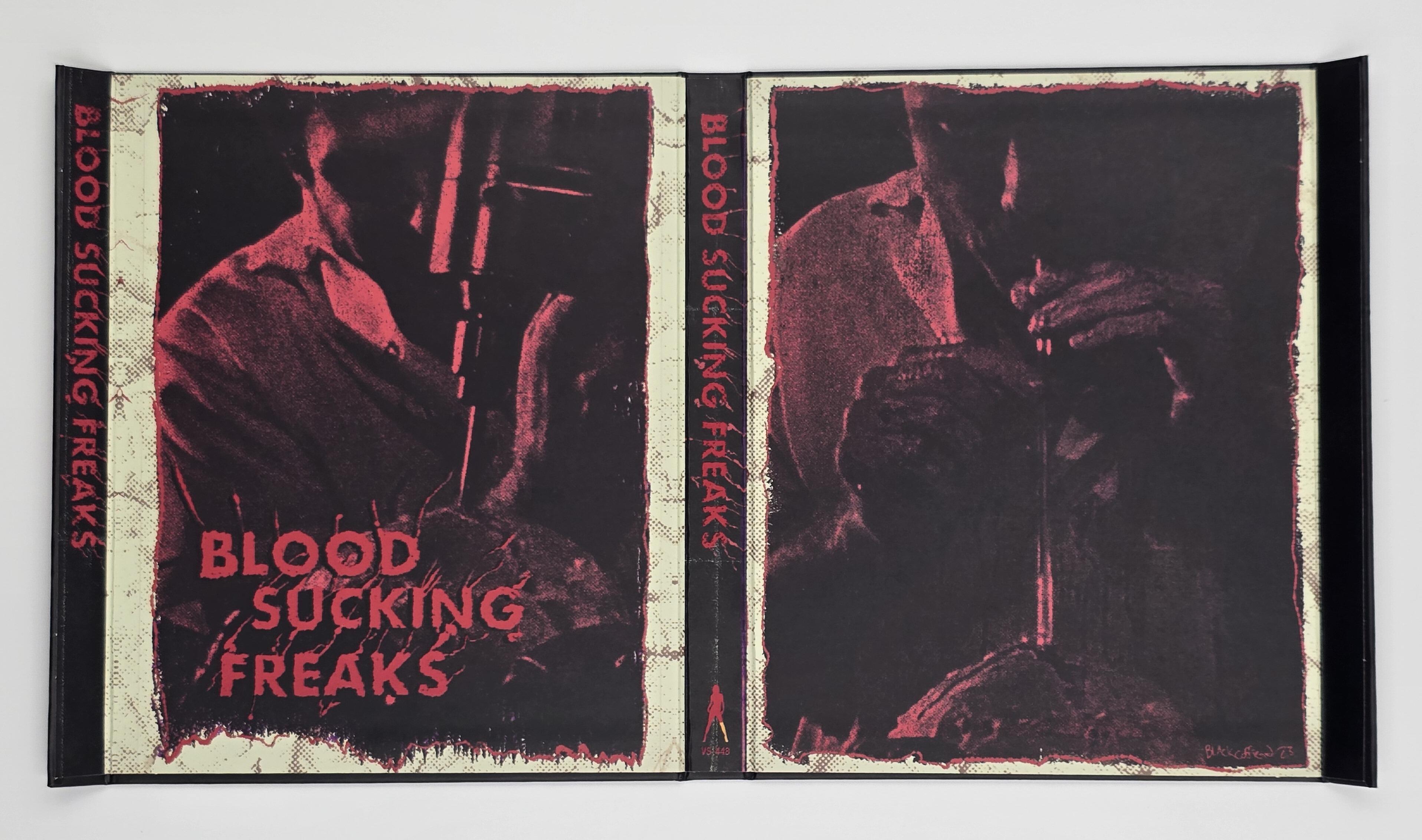 Blood Sucking Freaks - Limited Edition - Reversible Slipcover - 4K UHD + Blu-Ray - Region Free - [Pre-owned] - Vinegar Syndrome - Joel M. Reed - Rear Slipcover Opened