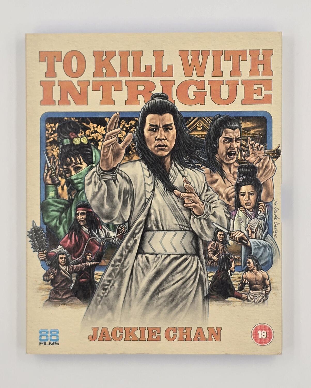 To Kill With Intrigue - Limited Edition - Slipcover - Blu-Ray - Region B - [Pre-owned] - 88 Films - Wei Lo - Jackie Chan - Slipcover Front