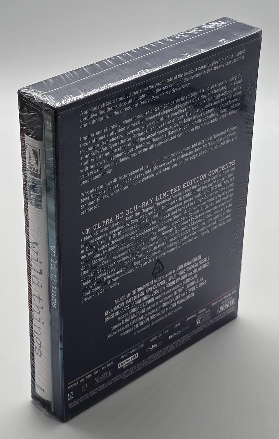 Wild Things - US Limited Edition - Box Set - 4K UHD - Region Free - [New]